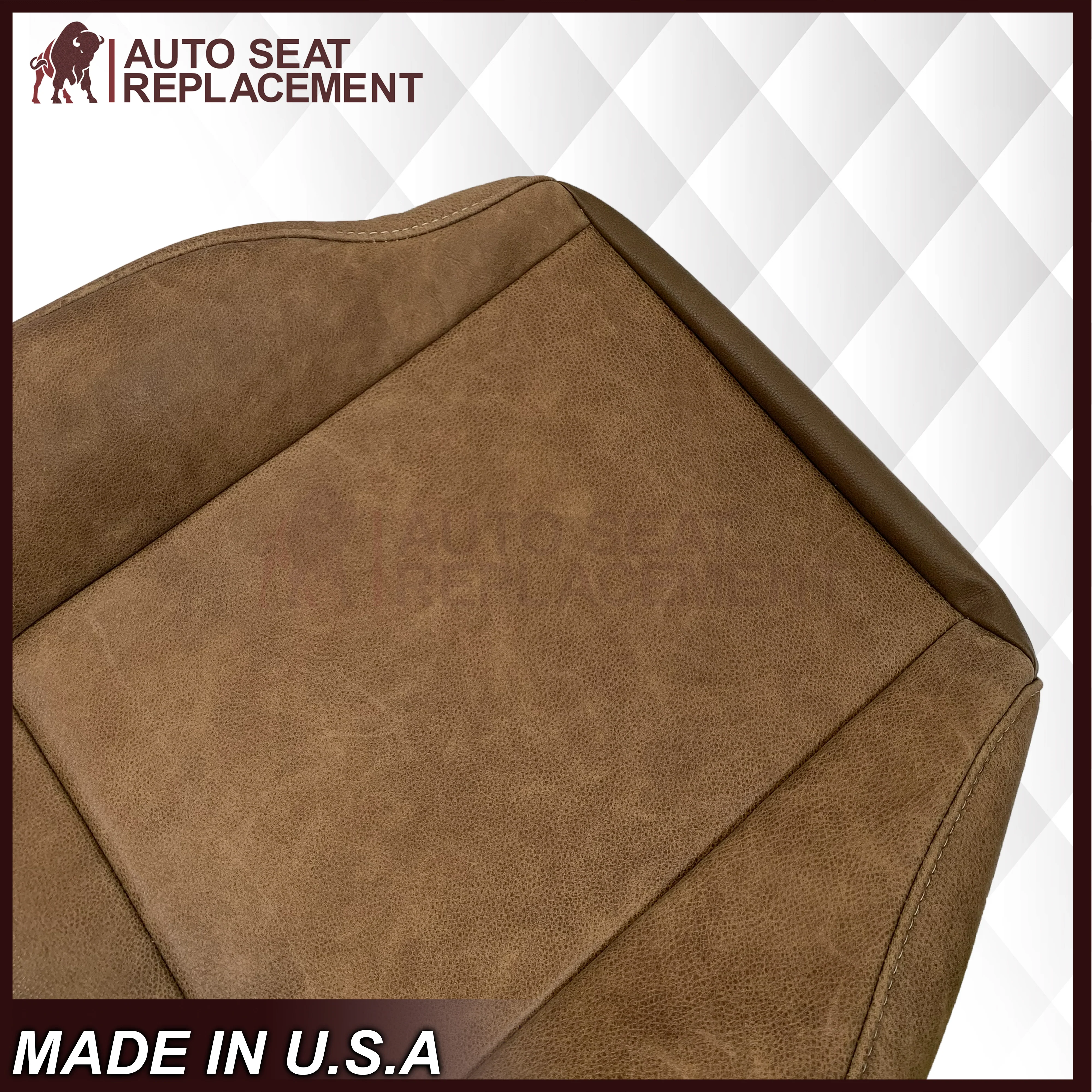 2001 - 2003 Ford F150 King Ranch (FITS EXTENDED CAB ONLY) Cowhide Genuine Leather Seat Covers - Image 5