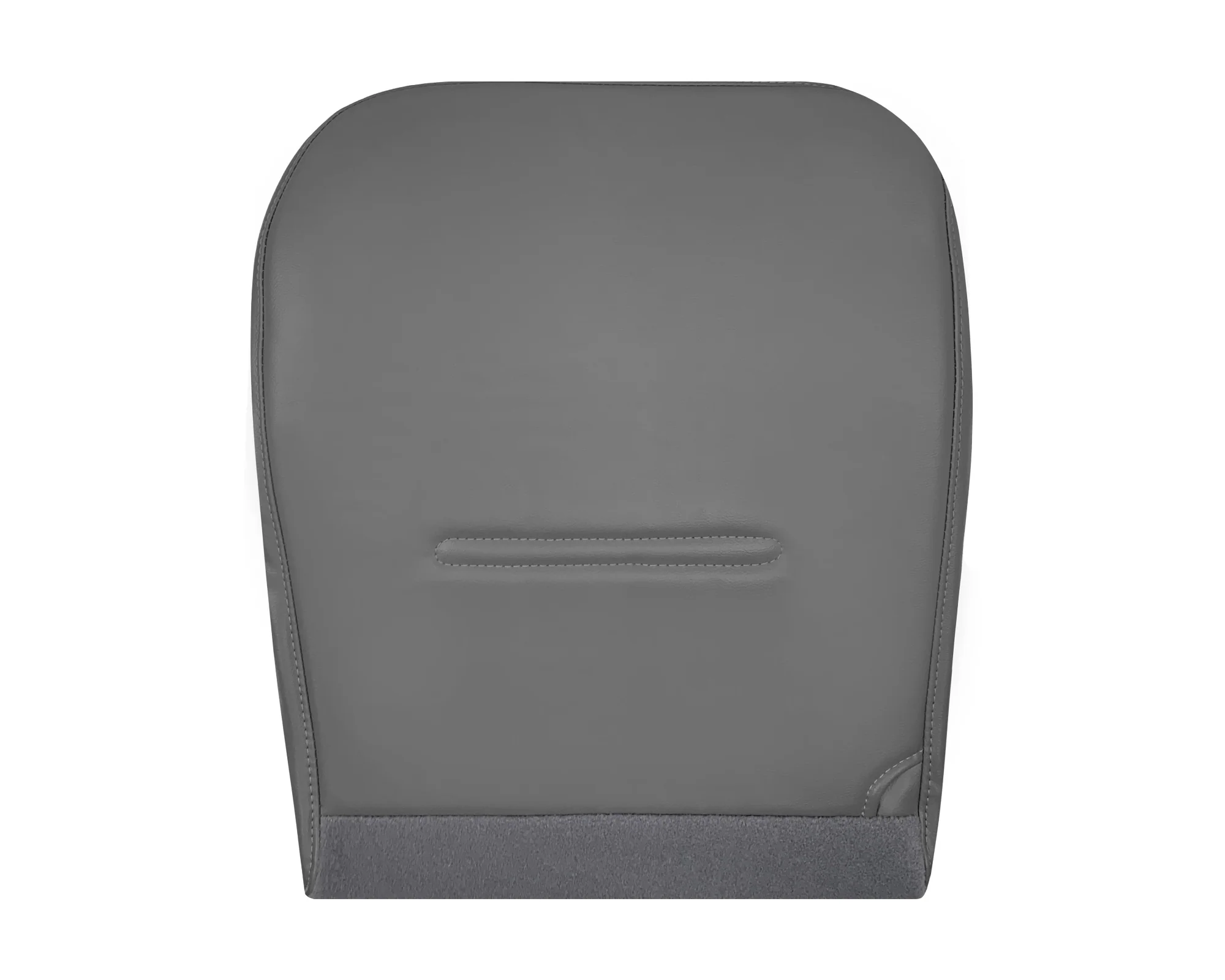 2001 - 2007 Ford F250 F350 F450 F550 Work Truck Super Duty XL Replacement Seat Covers in Gray Vinyl - Image 24