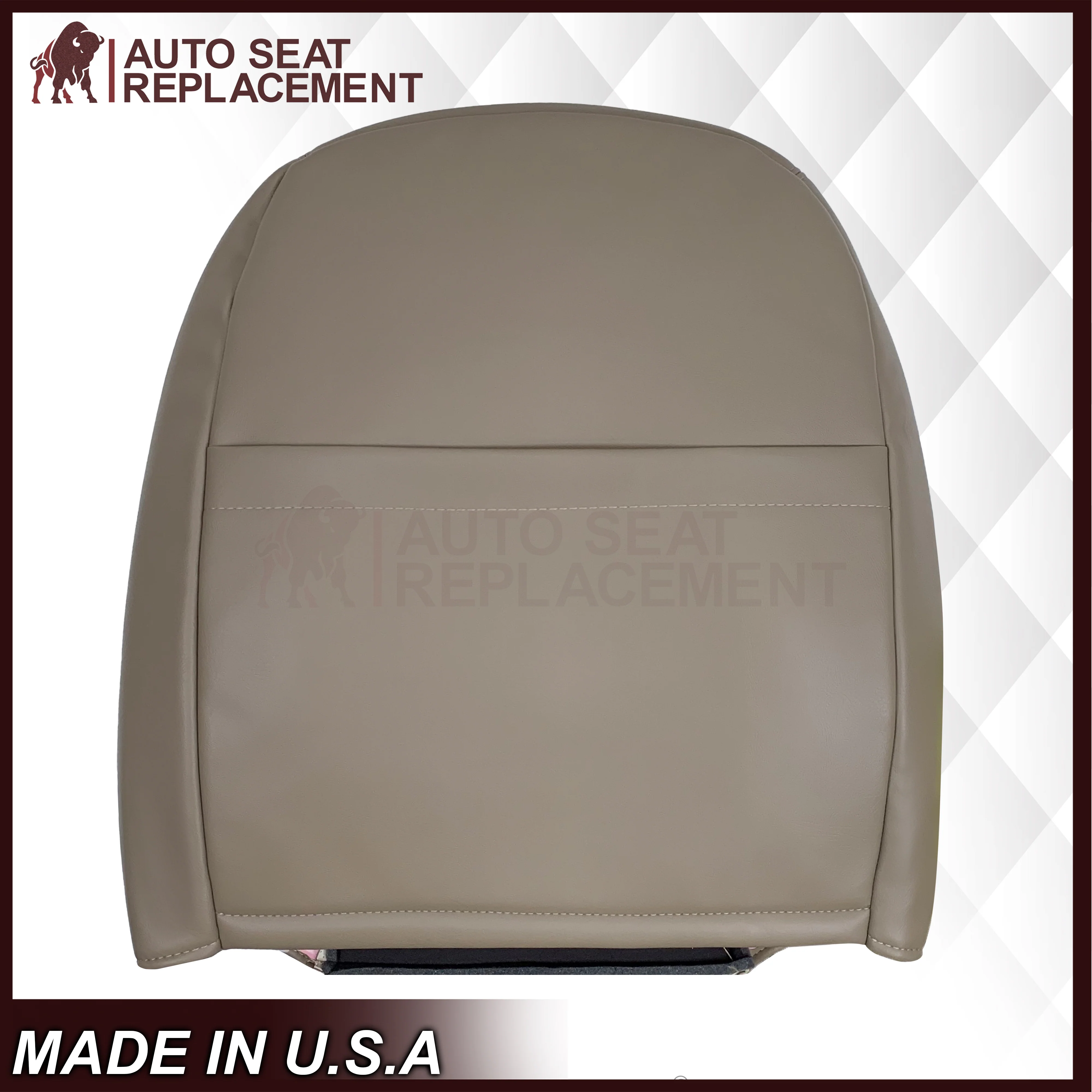 2002 2003 2004 2005 Ford Explorer Eddie Bauer Genuine Leather Replacement Seat Cover - Image 15