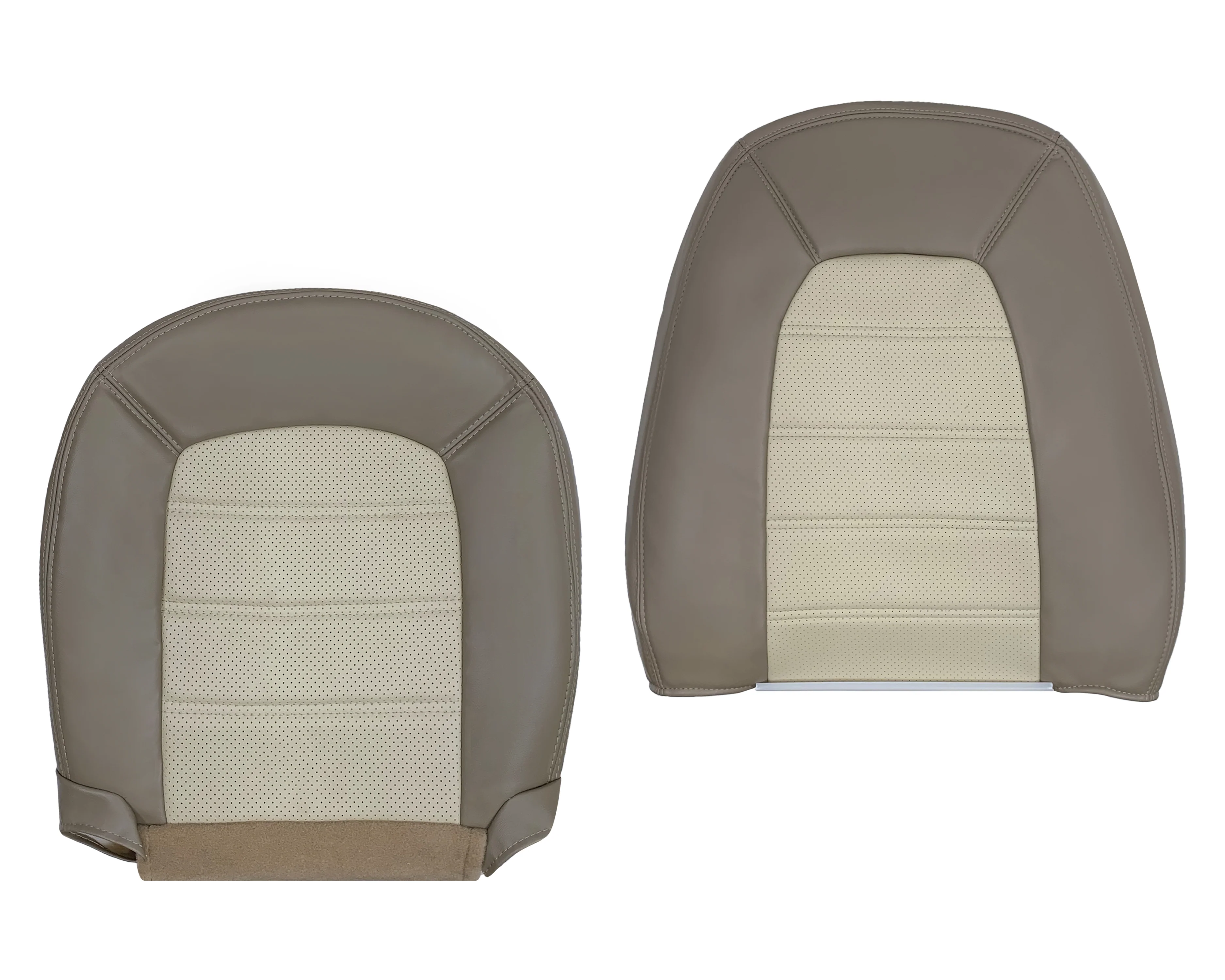 2002 2003 2004 2005 Ford Explorer Eddie Bauer Genuine Leather Replacement Seat Cover - Image 7