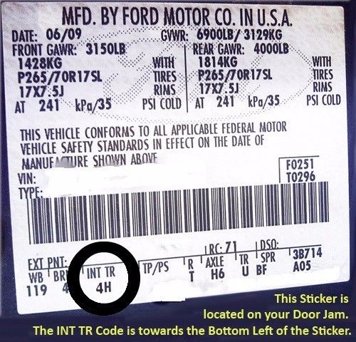 2002 2003 2004  Ford F250 F350 Lariat Driver Side Bottom Leather Seat Cover Tan - Image 8