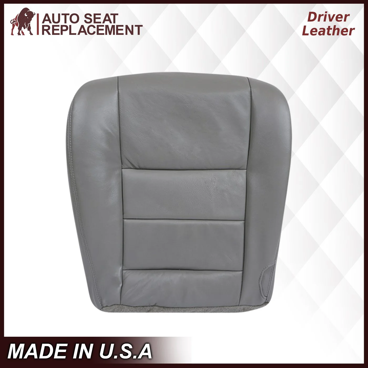 2002-2005 Ford Excursion Limited Seat Cover in Flint Gray: Choose From Variations - Image 18