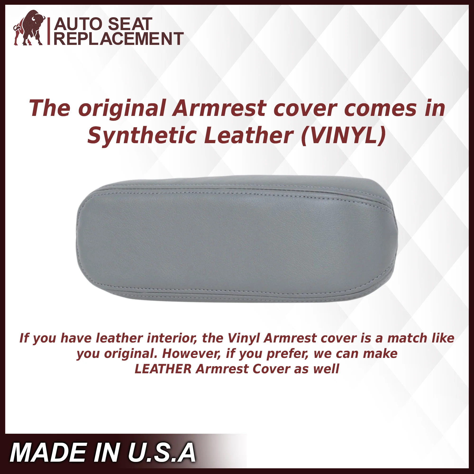 2002-2005 Ford Excursion Limited Seat Cover in Flint Gray: Choose From Variations - Image 22