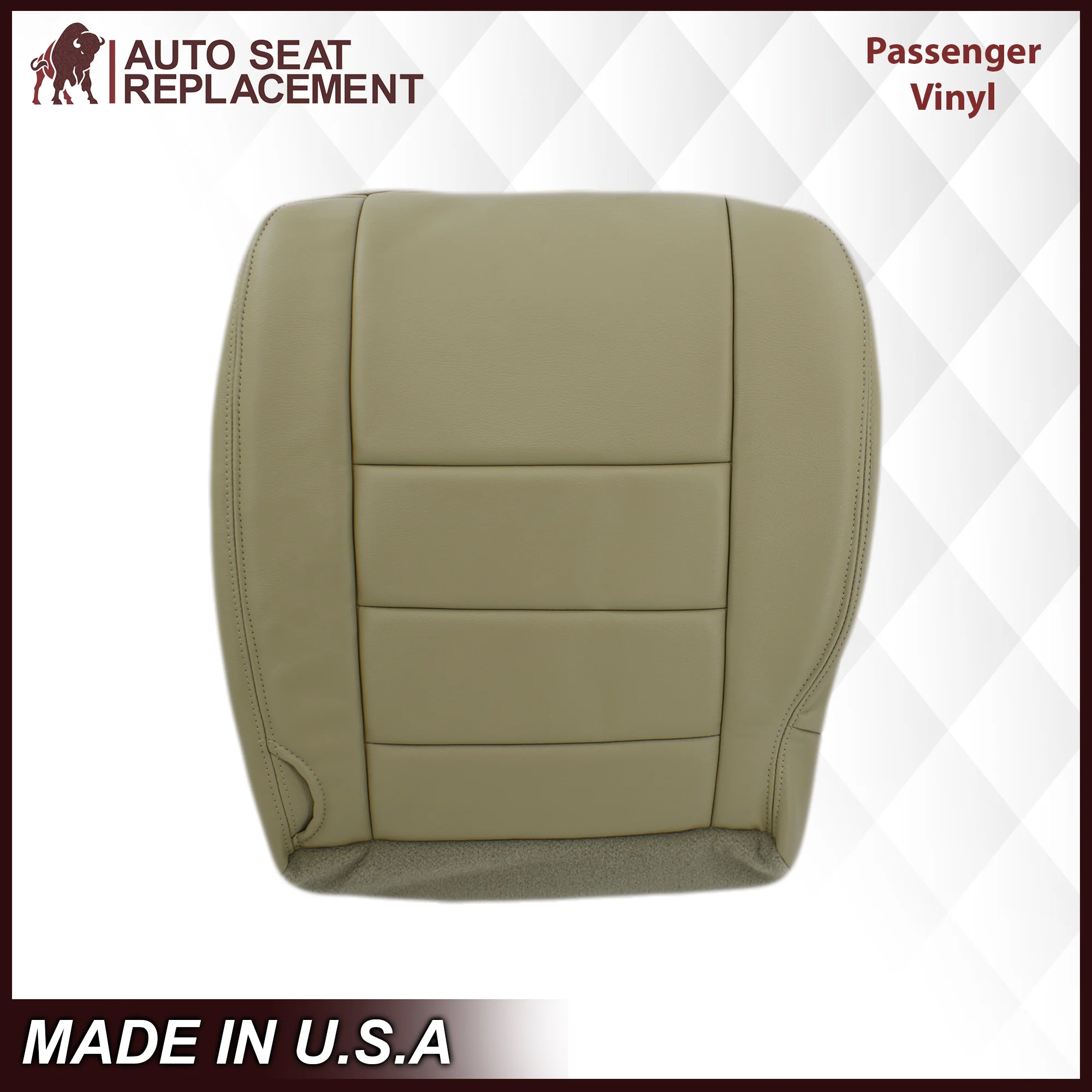 2002-2005 Ford Excursion Limited Seat Cover in Tan: Choose From Variations - Image 12