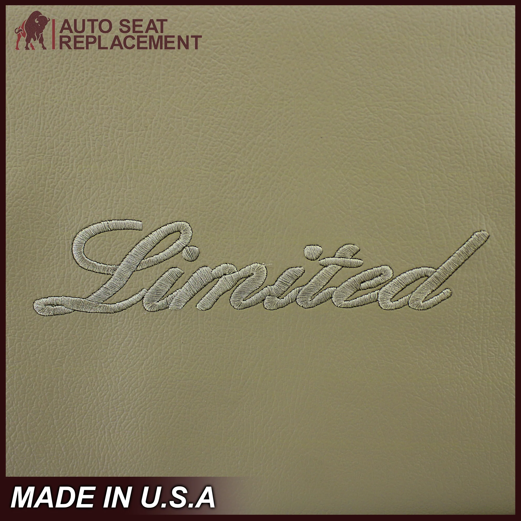 2002-2005 Ford Excursion Limited Seat Cover in Tan: Choose From Variations - Image 4
