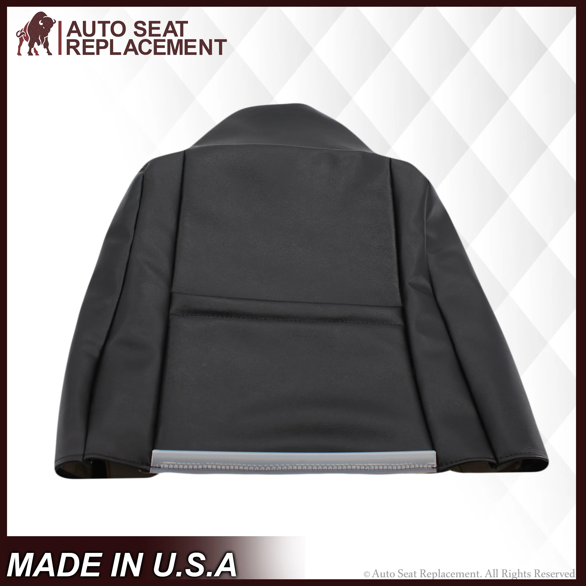 2002-2007 Ford F-250/F-350 Lariat Seat Cover in Black with Perforated Inserts: Choose From Variants - Image 10