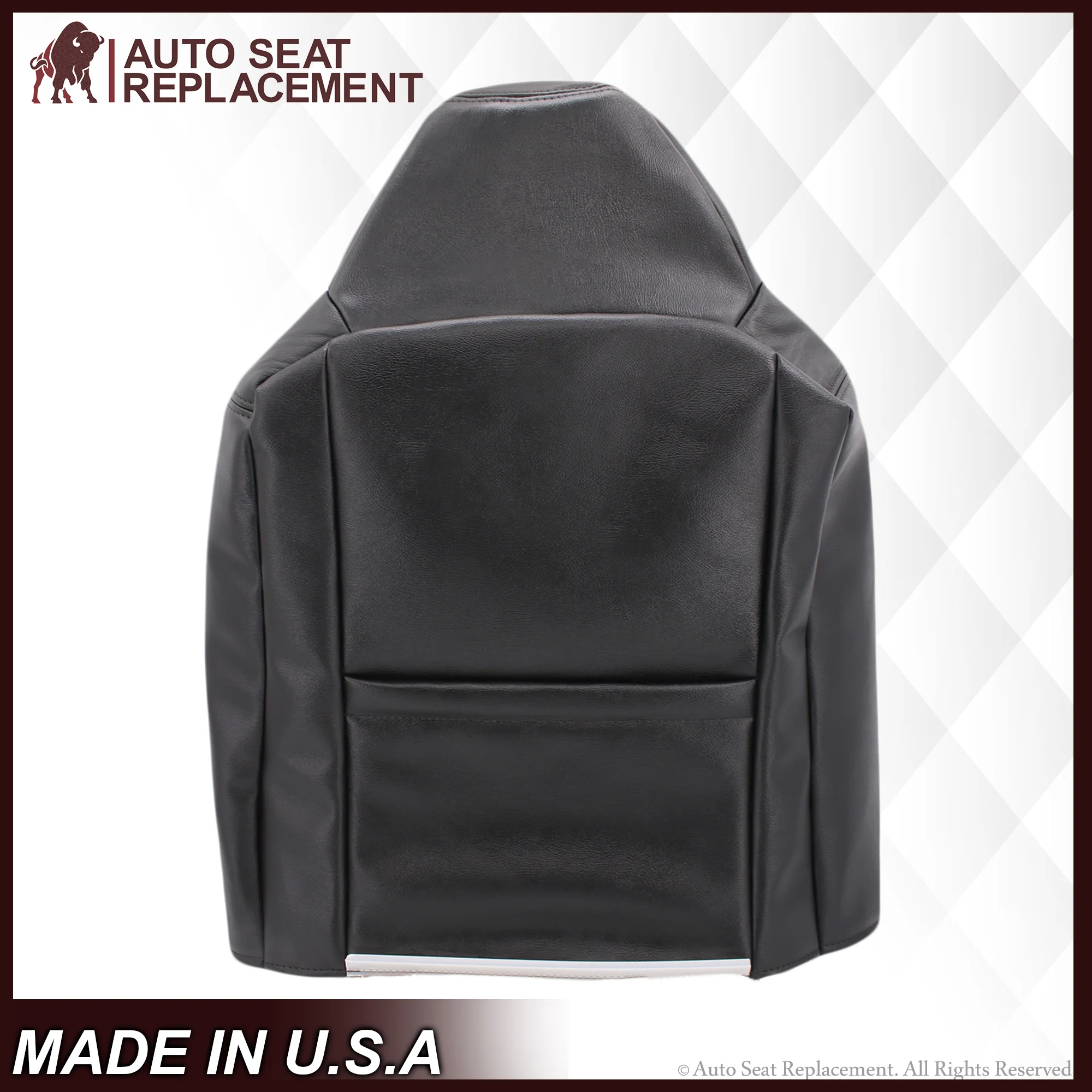 2002-2007 Ford F-250/F-350 Lariat Seat Cover in Black with Perforated Inserts: Choose From Variants - Image 9