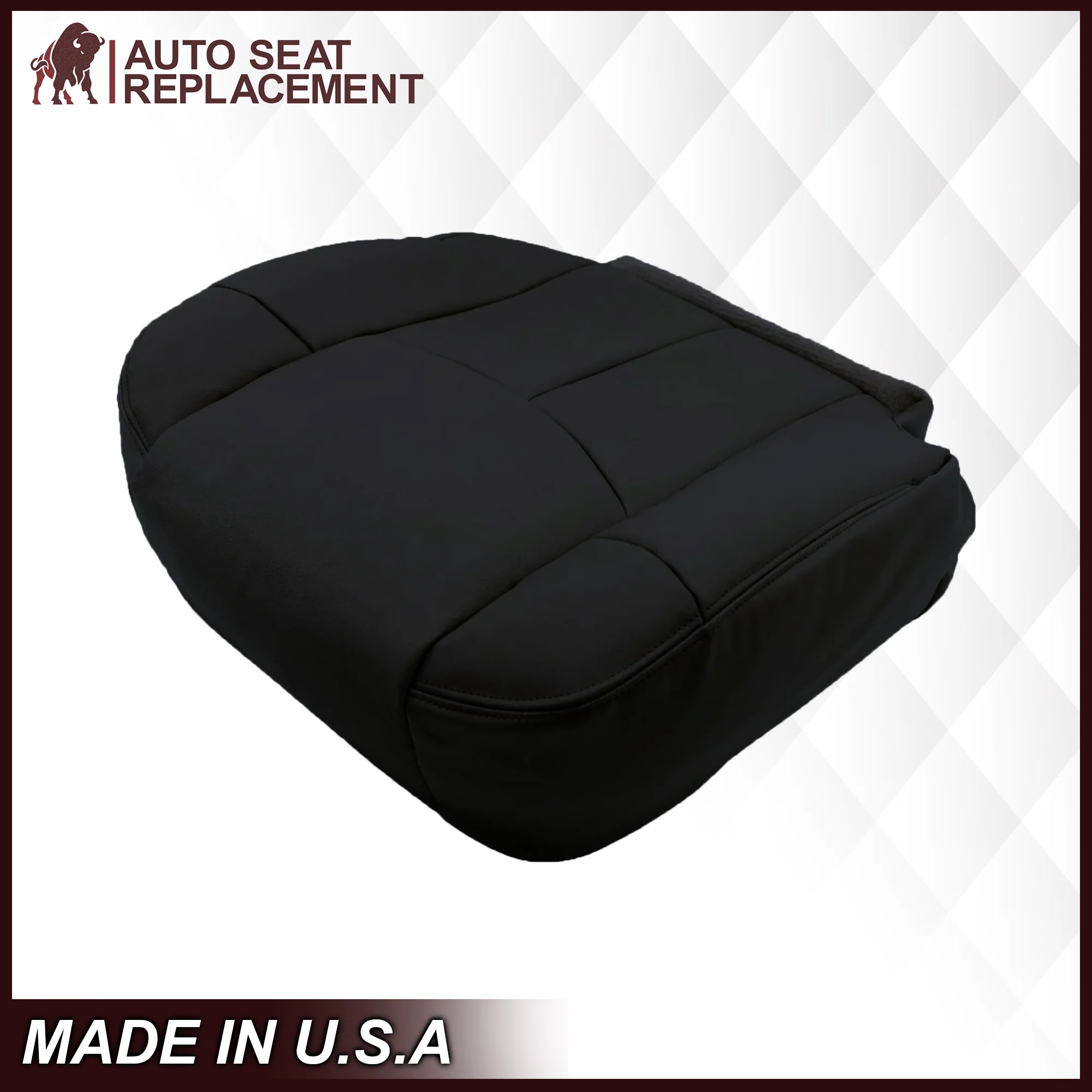 2002 Chevy Avalanche Seat Cover in Dark Graphite "Dark Gray": Choose From Variations - Image 25