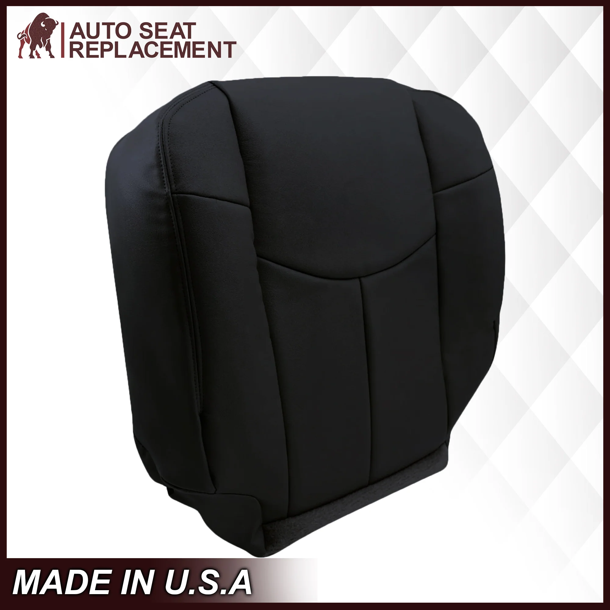 2002 Chevy Avalanche Seat Cover in Dark Graphite "Dark Gray": Choose From Variations - Image 26