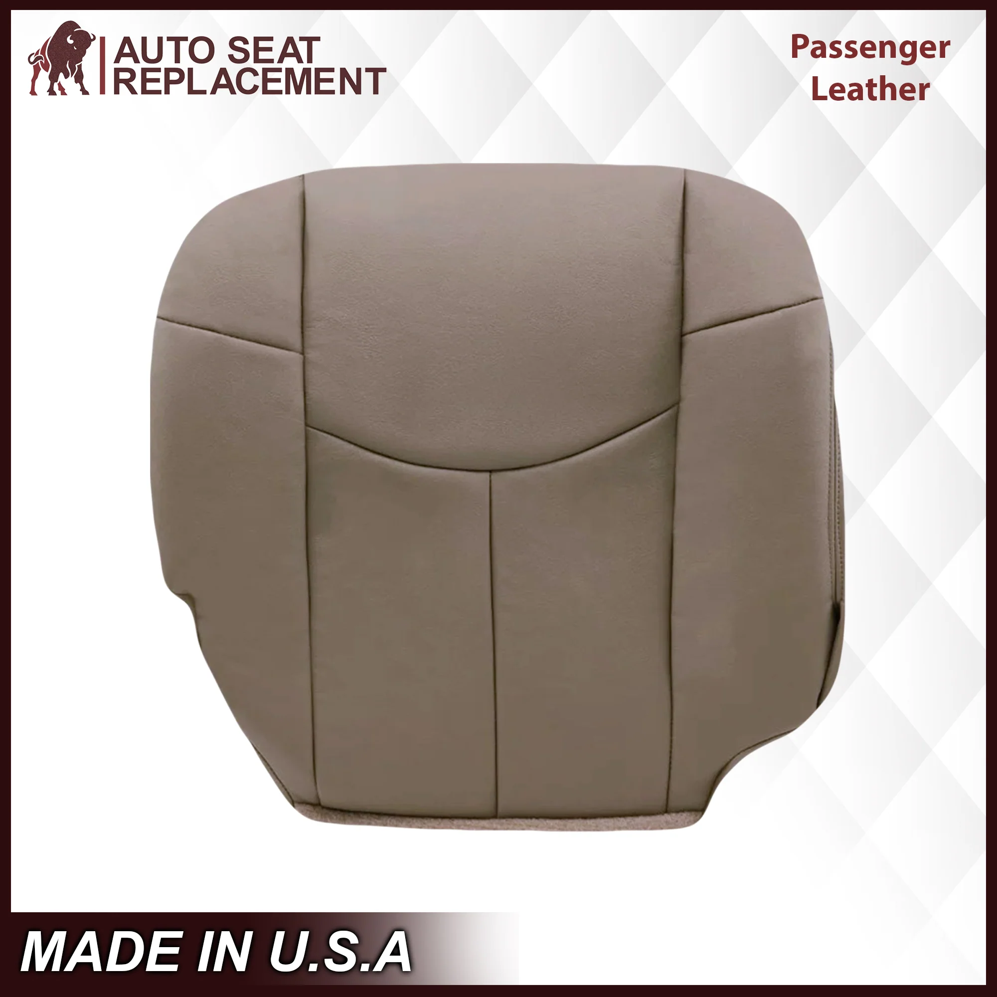 2002 Chevy Avalanche Seat Cover in Medium Neutral Tan: Choose From Variations - Image 10