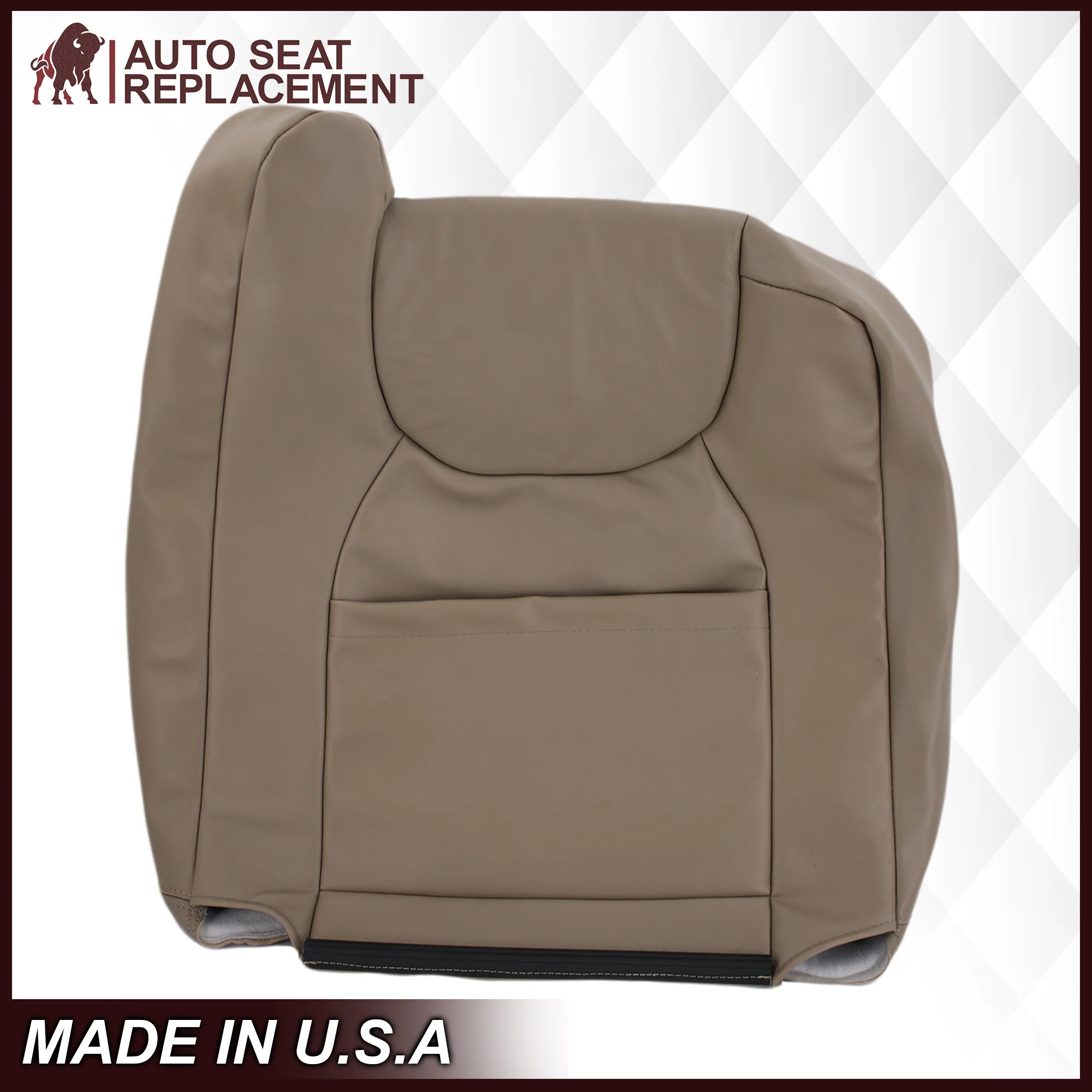 2002 Chevy Avalanche Seat Cover in Medium Neutral Tan: Choose From Variations - Image 24