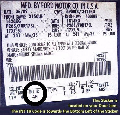 2002 To 2007 Ford F250 F350 Lariat Driver Bottom Seat Cover Tan Color Vinyl - Image 8