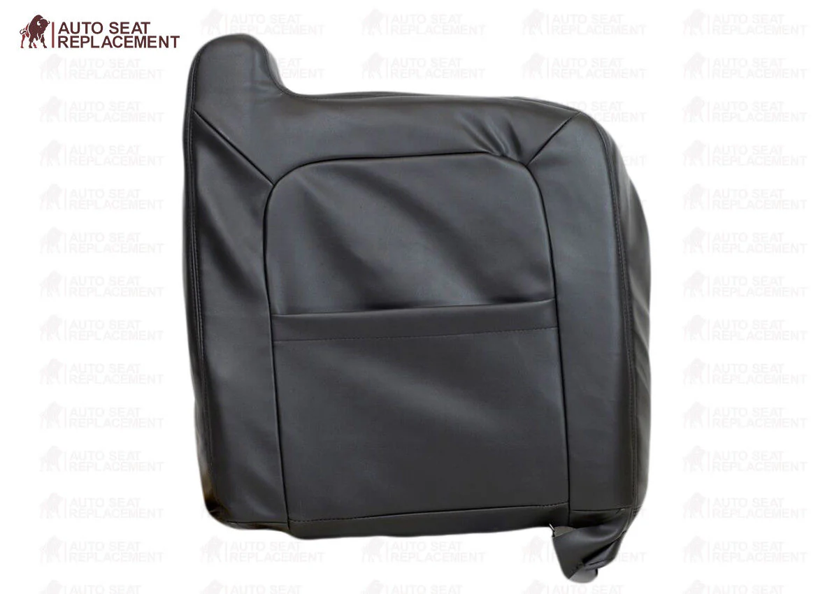 2003 2004 005 2006 Chevy Silverado Top-Lean back-Driver Seat Cover Dark Gray-692 - Image 3