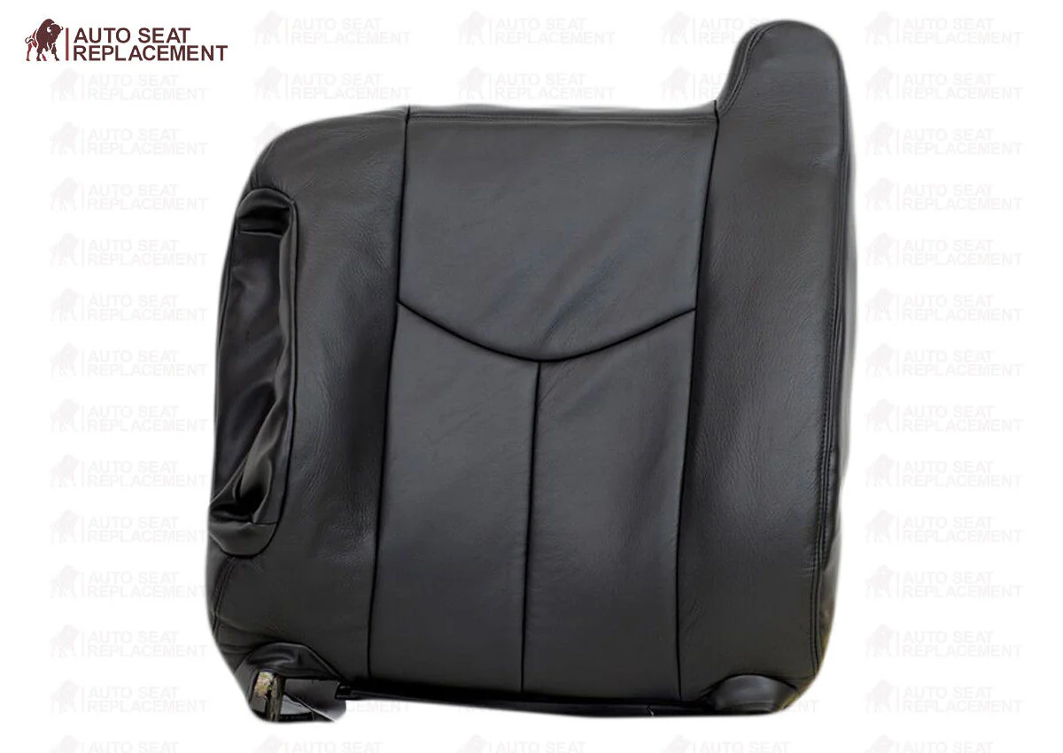 2003 2004 005 2006 Chevy Silverado Top-Lean back-Driver Seat Cover Dark Gray-692 - Image 5