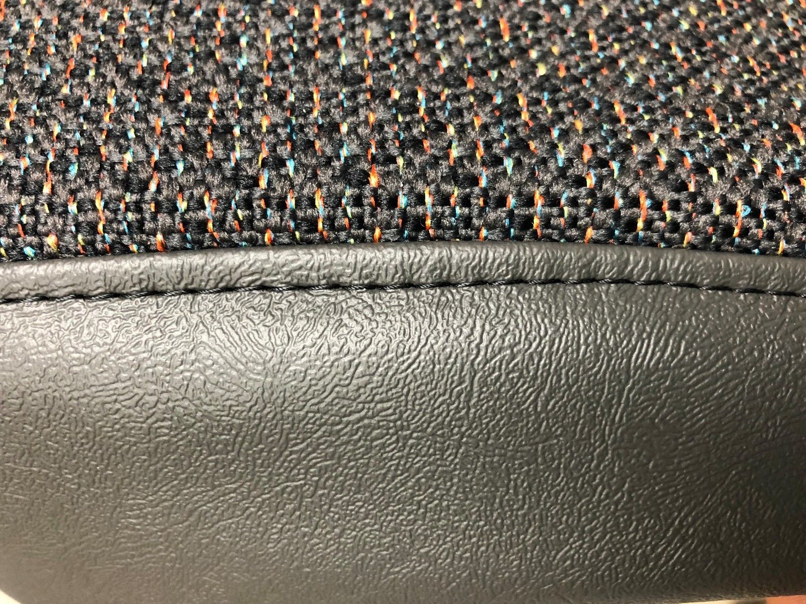 2003 2004 2005 2006 2007 Chevy Silverado Driver and Passenger Cloth Seat Cover in Dark Gray - Image 4