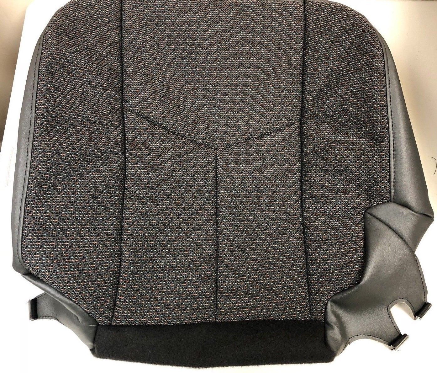 2003 2004 2005 2006 2007 Chevy Silverado Driver and Passenger Cloth Seat Cover in Dark Gray - Image 7