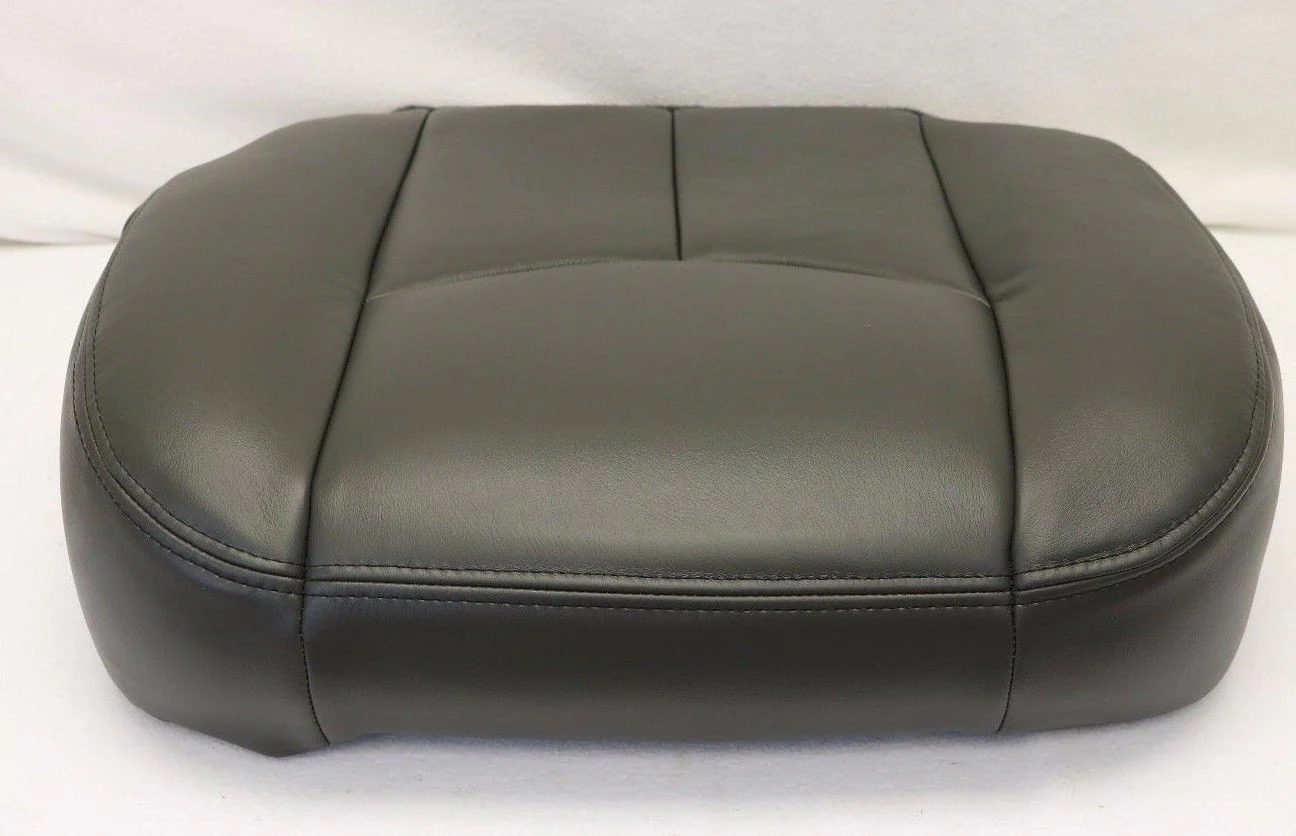 2003 2004 2005 2006 Chevy Avalanche Driver Passenger Bottom Seat Cover Dark Gray - Image 4