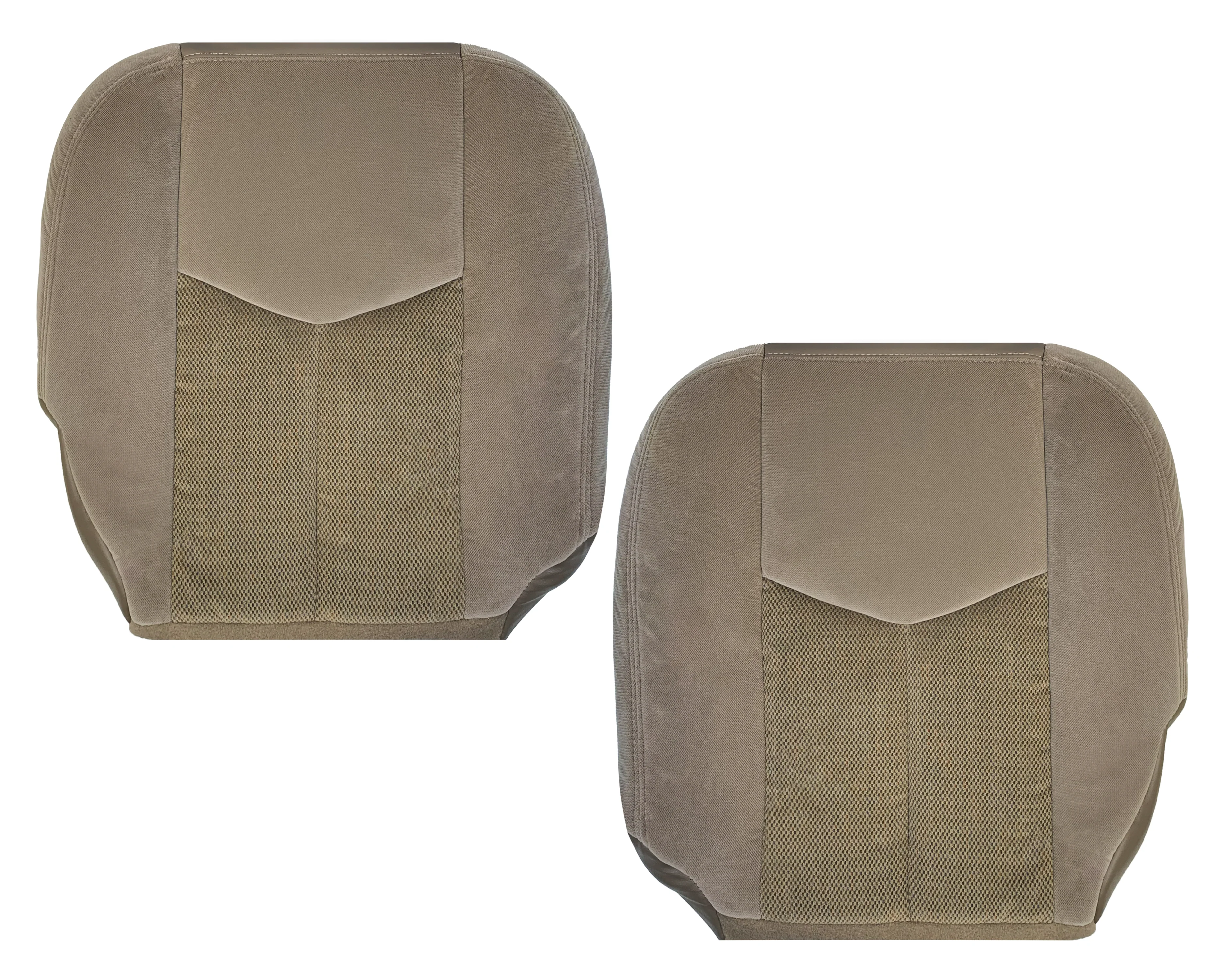 2003 2004 2005 2006 Chevy Silverado 1500 1500HD Cloth Seat Cover In Tan - Image 5