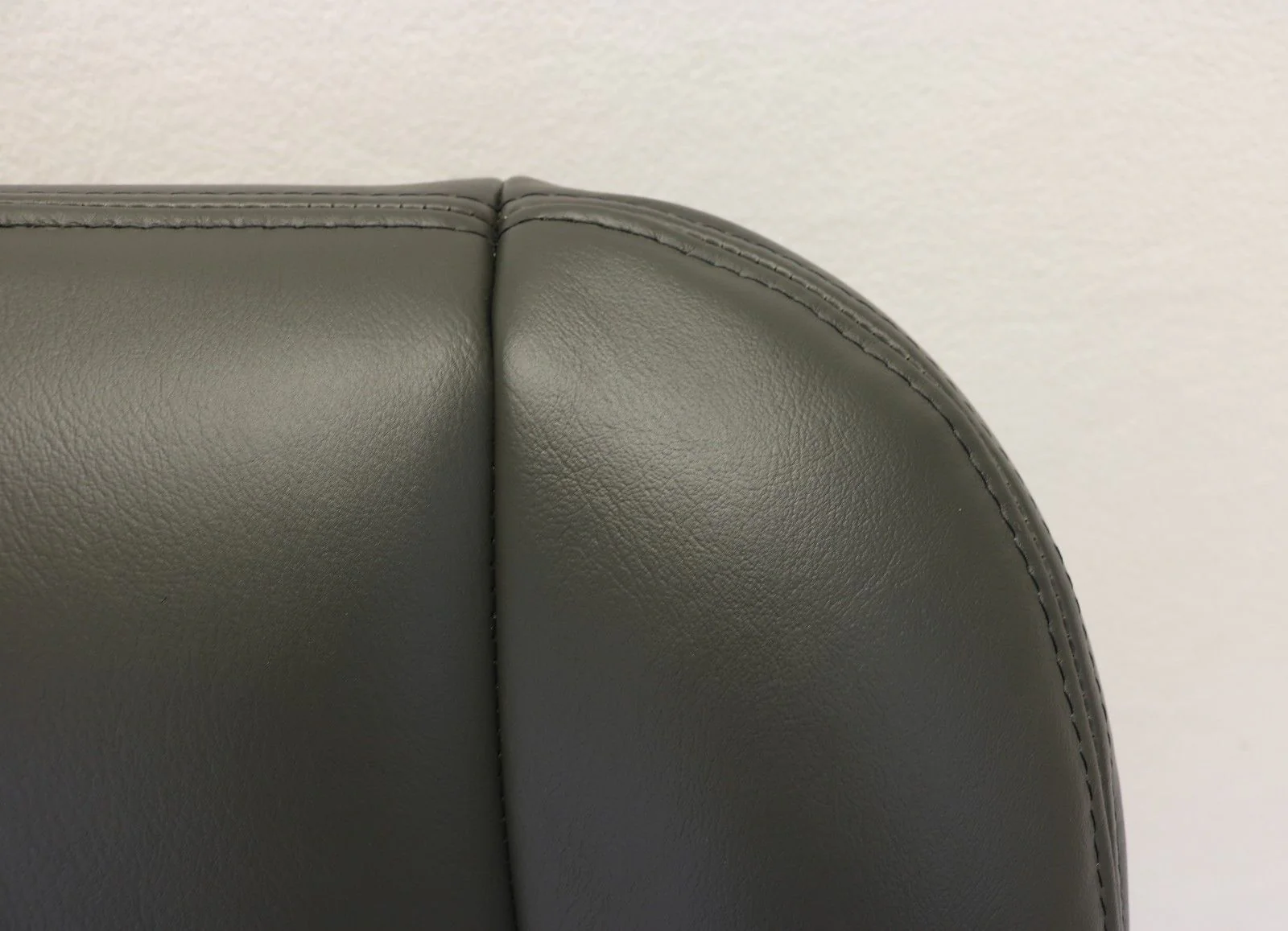 2003 2004 2005 2006 Chevy Silverado Duramax Driver Bottom Seat Cover Dark Gray - Image 2