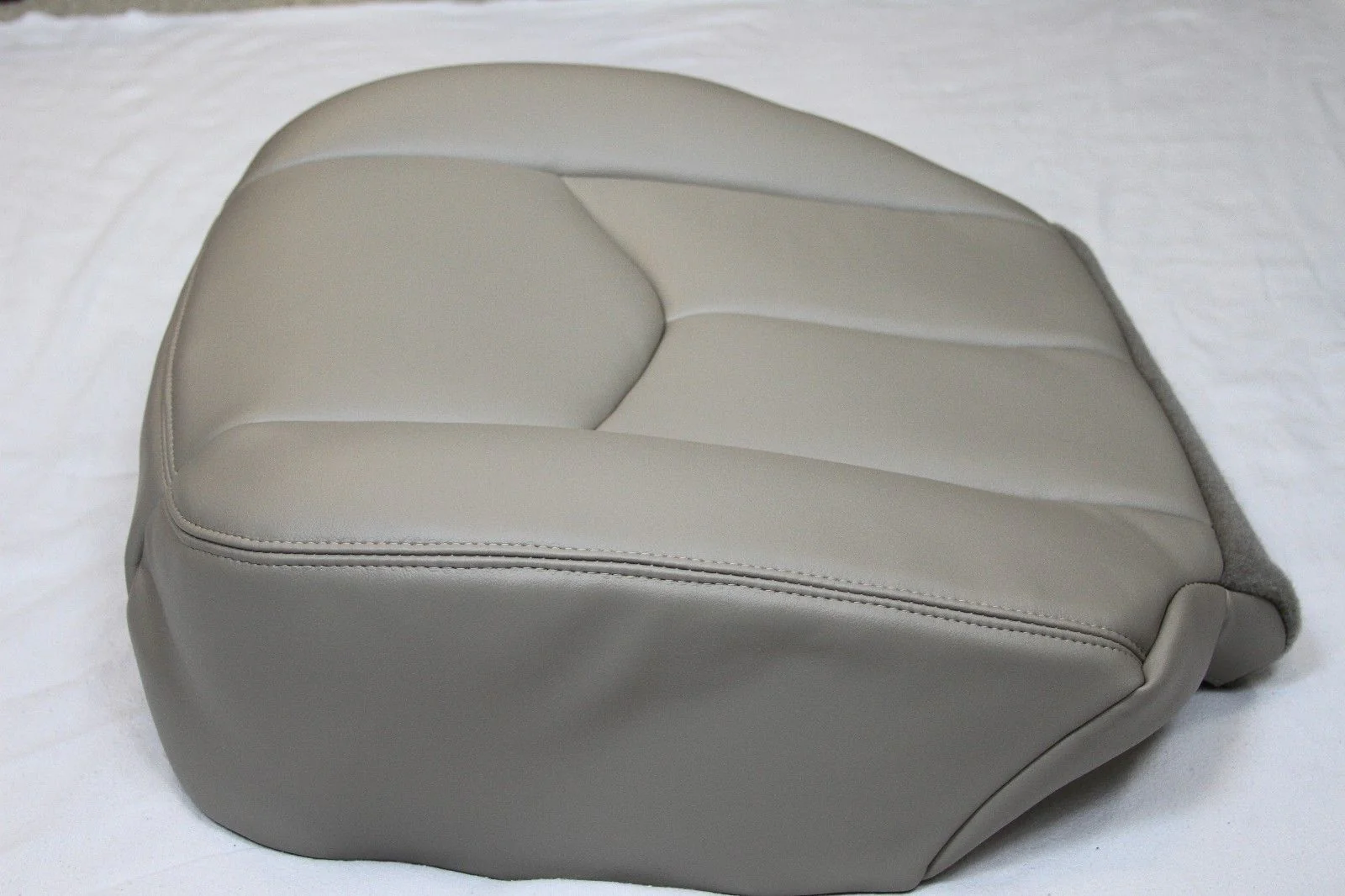 2003 2004 2005 2006 Chevy Tahoe Suburban Driver Synth Leather Seat Cover Tan#522 - Image 3