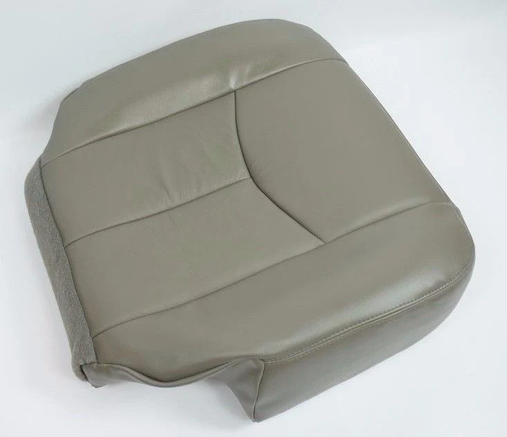 2003 2004 2005 2006 GMC Sierra Driver Side Bottom Seat Cover Light Gray #922 - Image 10