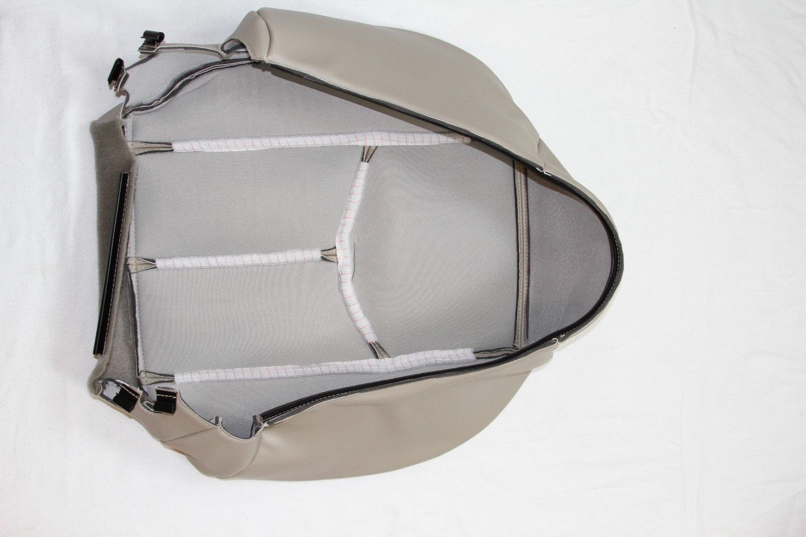 2003 2004 2005 2006 GMC Yukon Driver and Passenger Bottom Leather Seat Cover Tan - Image 6