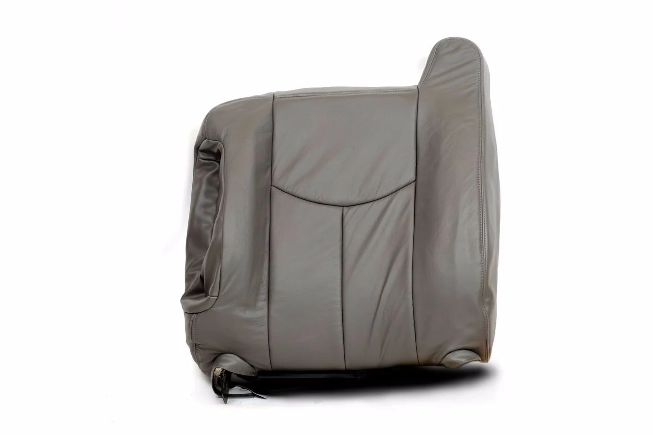 2003 2004 2005 2006 GMC Yukon Top Lean Back Leather Seat Covers Gray# 922 Pewter - Image 6