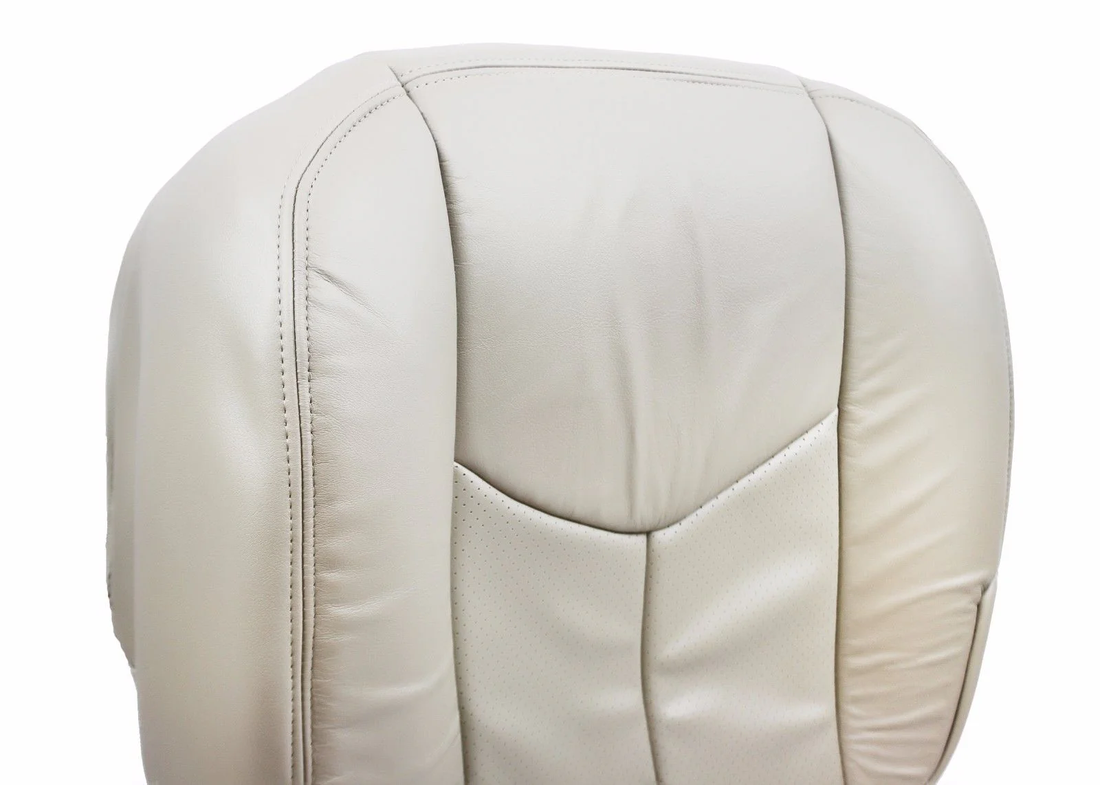 2003 2004 2005  Cadillac Escalade Driver Side Bottom Leather Seat Cover Tan #152 - Image 5