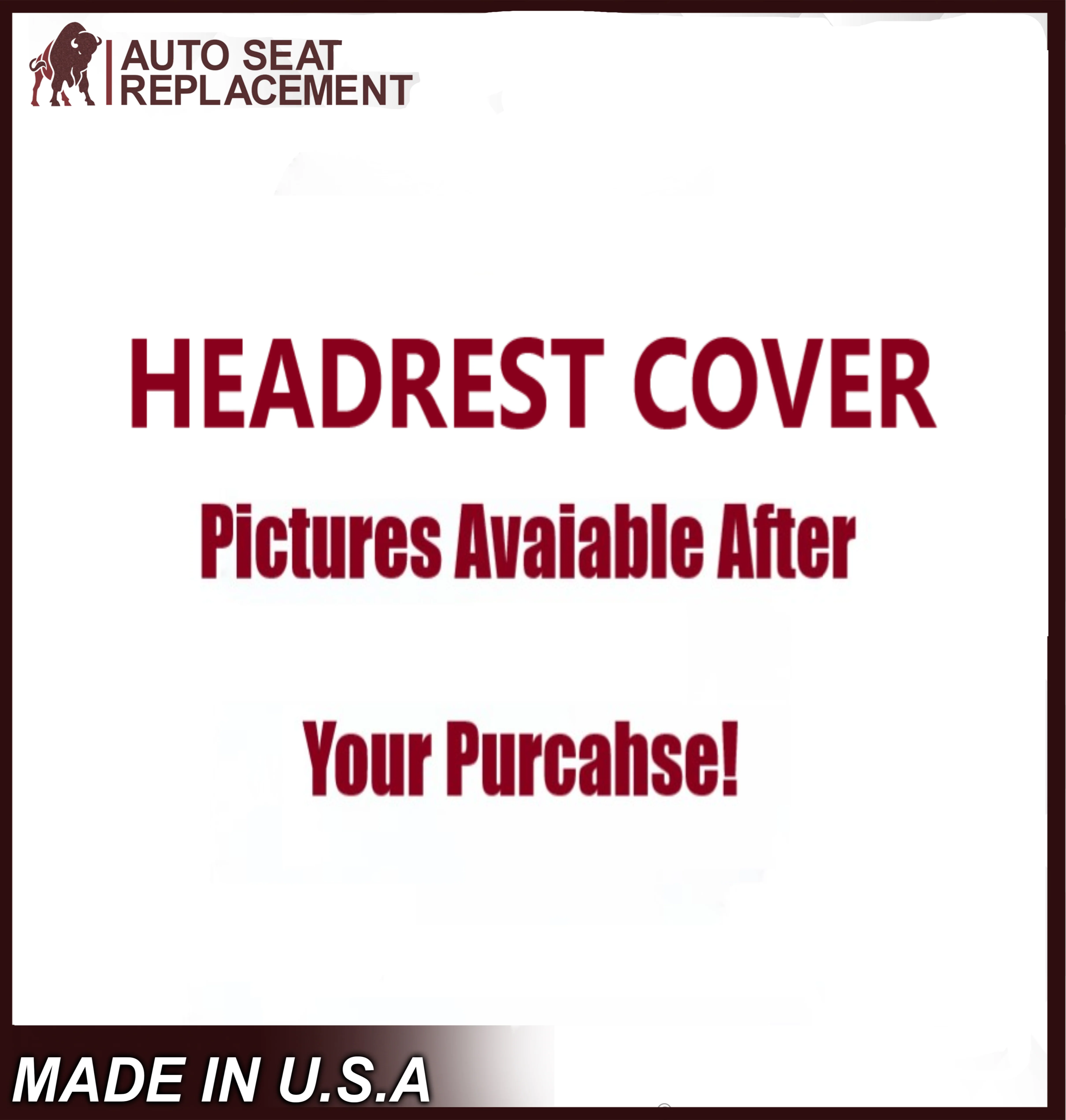 ONLY For 2002 Chevy Avalanche 1500/2500 Replacement Cloth Seat Covers In Dark Gray - Image 6