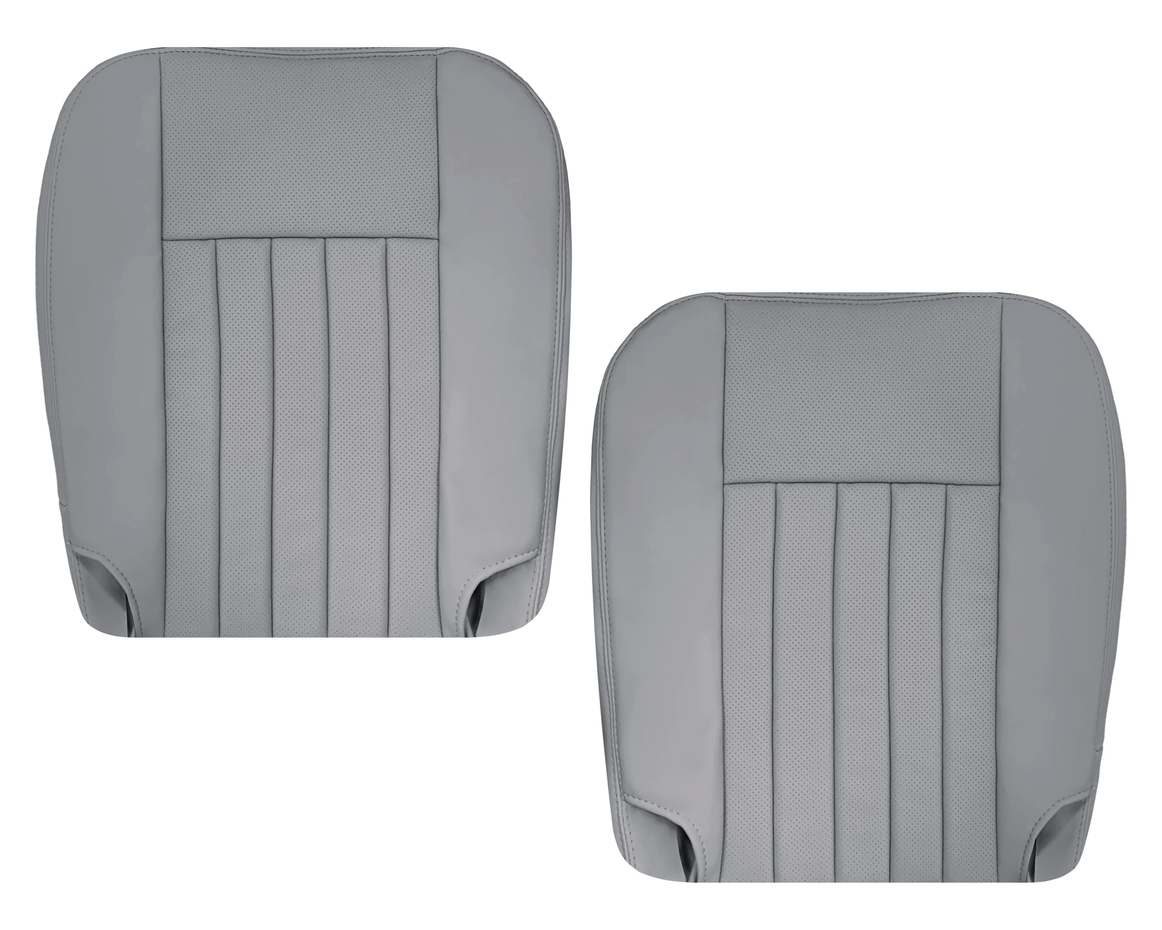2003 2004 Lincoln Navigator Replacement Seat Covers in Gray: Choose Genuine Leather or Vinyl - Image 25
