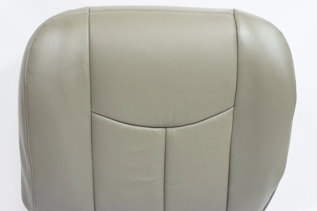 2003-2006 Chevy Tahoe & Suburban Seat Cover in Gray: Choose Leather or Vinyl - Image 4