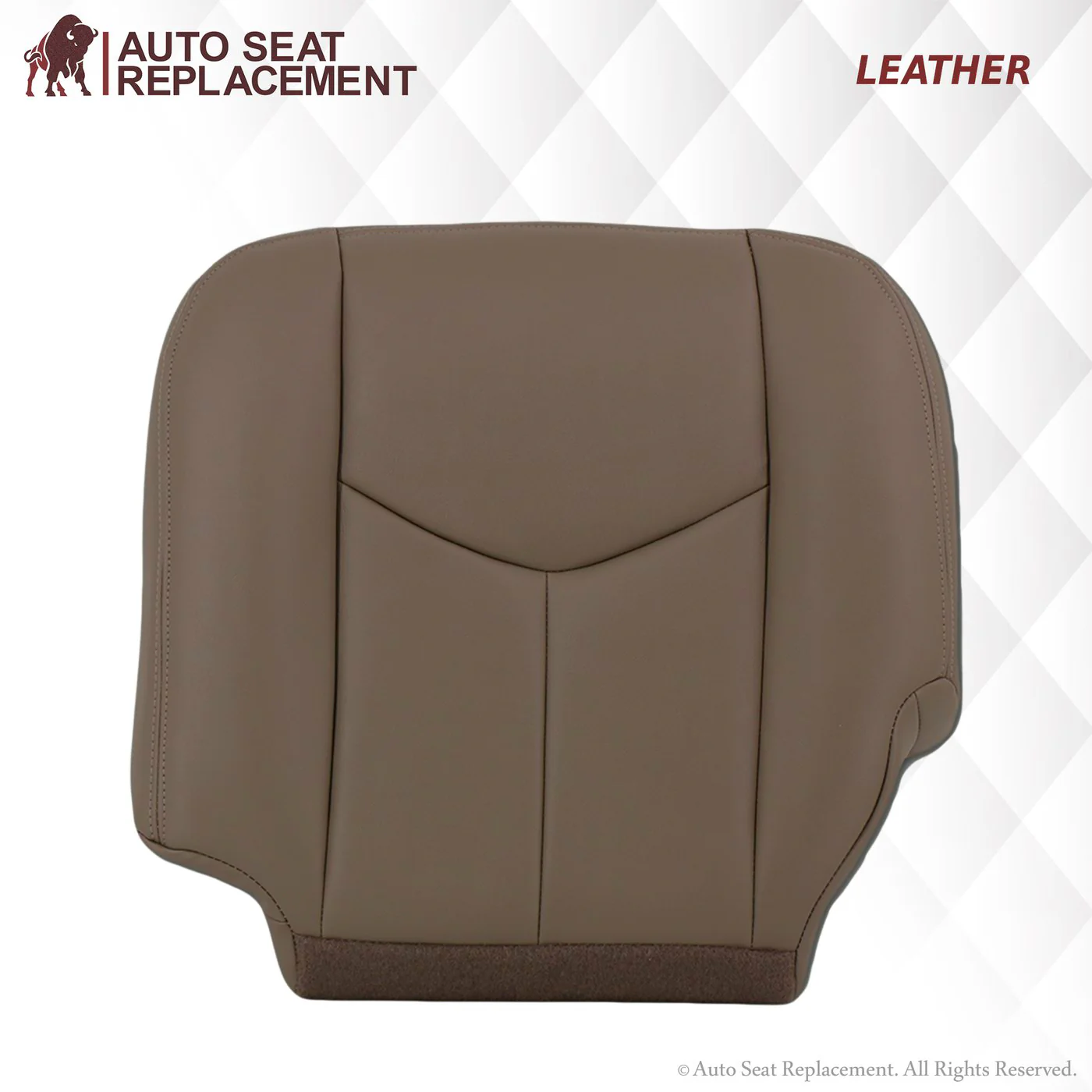 2003-2007 Chevy Silverado/Avalanche Seat Cover in Tan: Choose Leather or Vinyl - Image 15