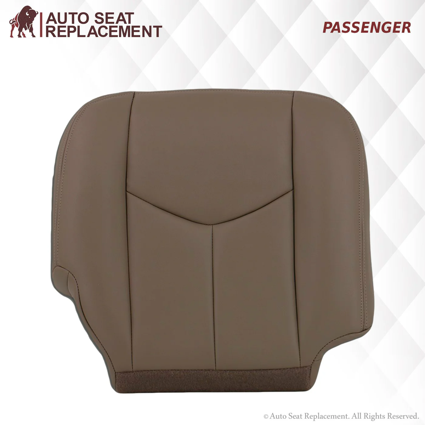 2003-2007 Chevy Silverado/Avalanche Seat Cover in Tan: Choose Leather or Vinyl - Image 22