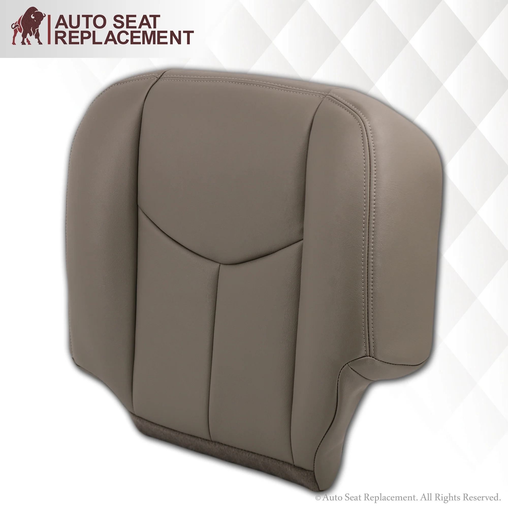 2003-2007 Chevy Tahoe/Suburban Seat Cover in Light Gray: Choose From Variations - Image 14