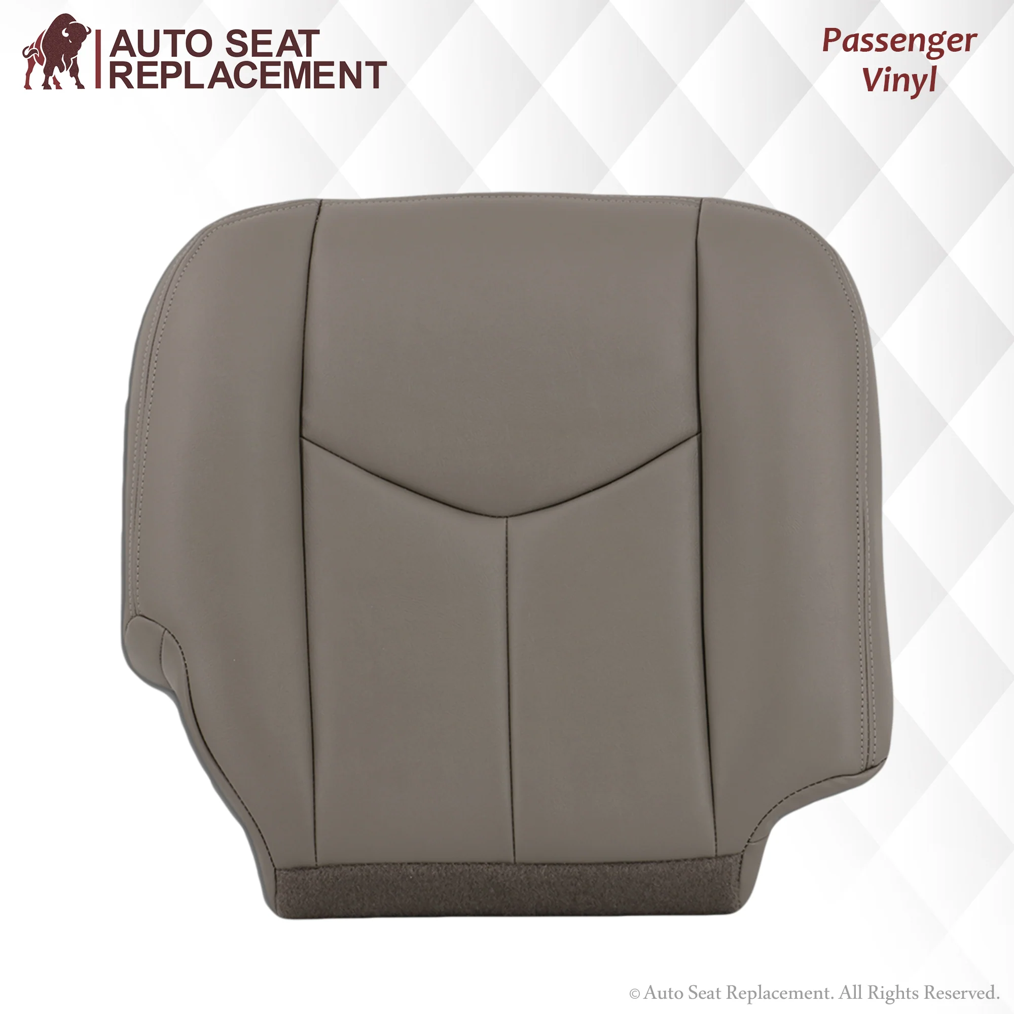 2003-2007 Chevy Tahoe/Suburban Seat Cover in Light Gray: Choose From Variations - Image 24