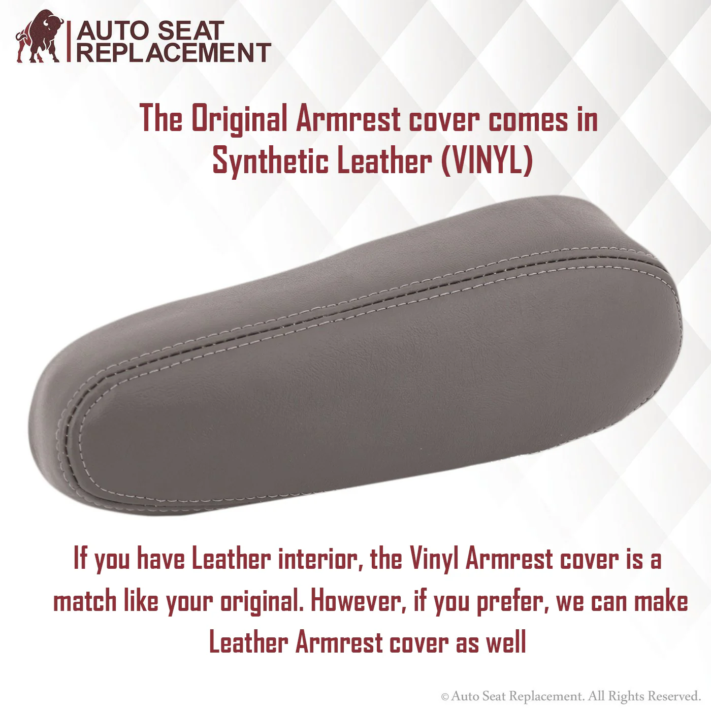 2003-2007 Chevy Tahoe/Suburban Seat Cover in Light Gray: Choose From Variations - Image 5