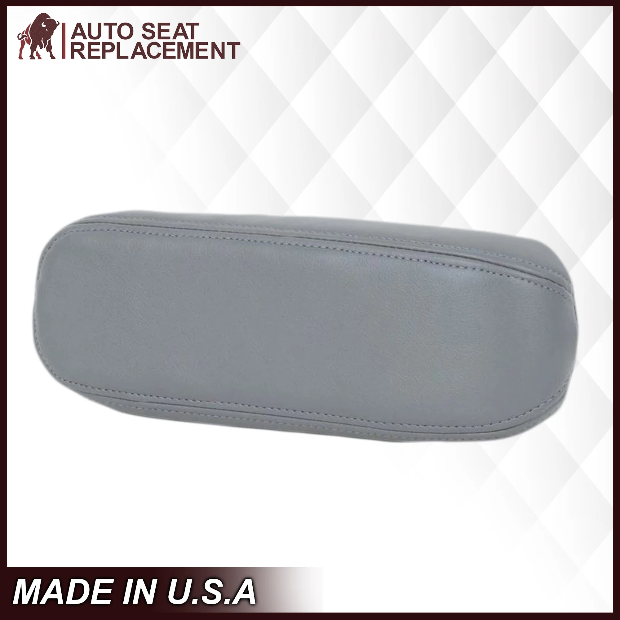 2003-2007 Ford F250/F350/F450/F550 Lariat Seat Cover in Flint Gray: Choose Leather or Vinyl - Image 21