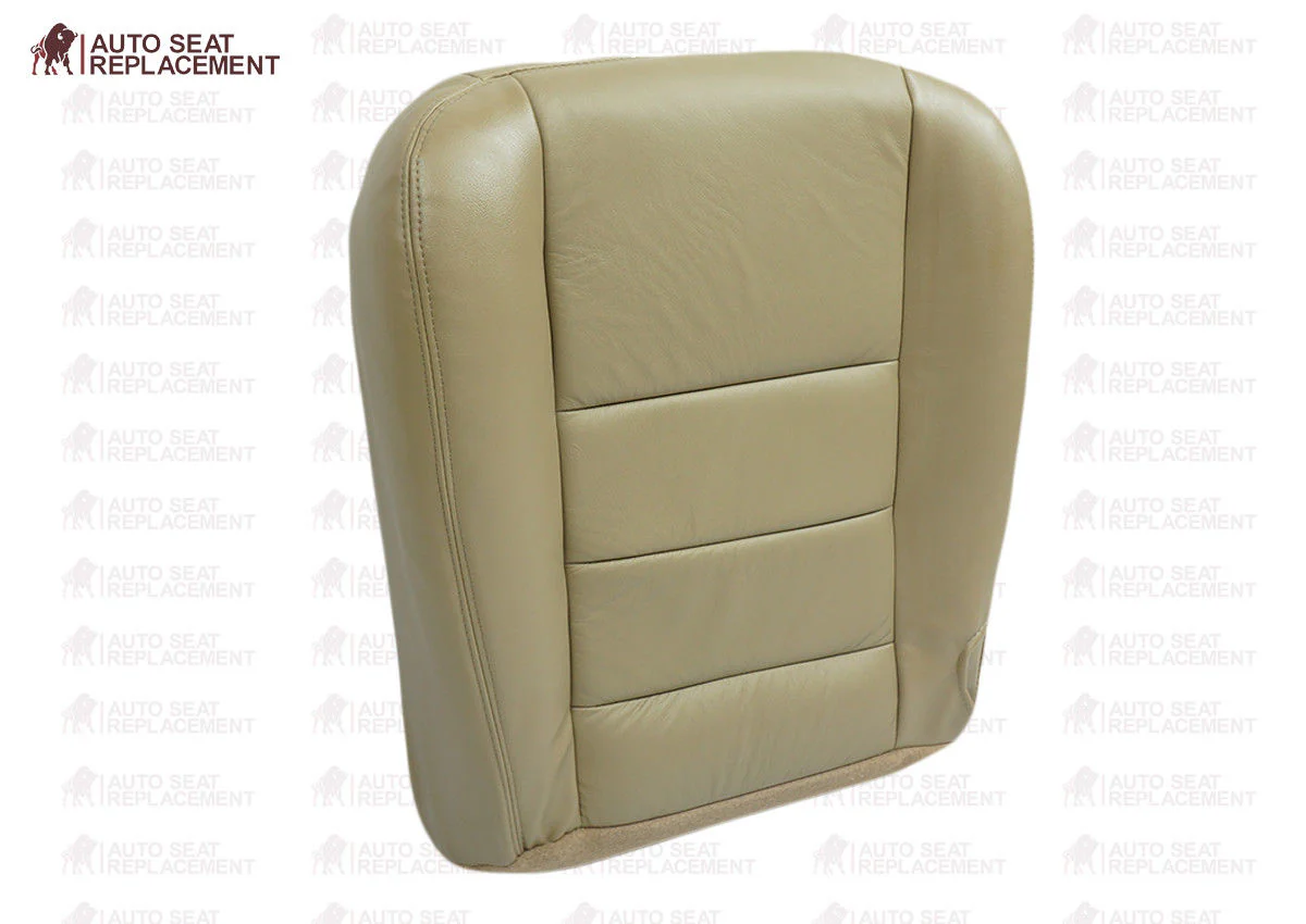 2003-2007 Ford F250 F350 Lariat Seat Cover in Tan: Choose Leather or Vinyl - Image 10
