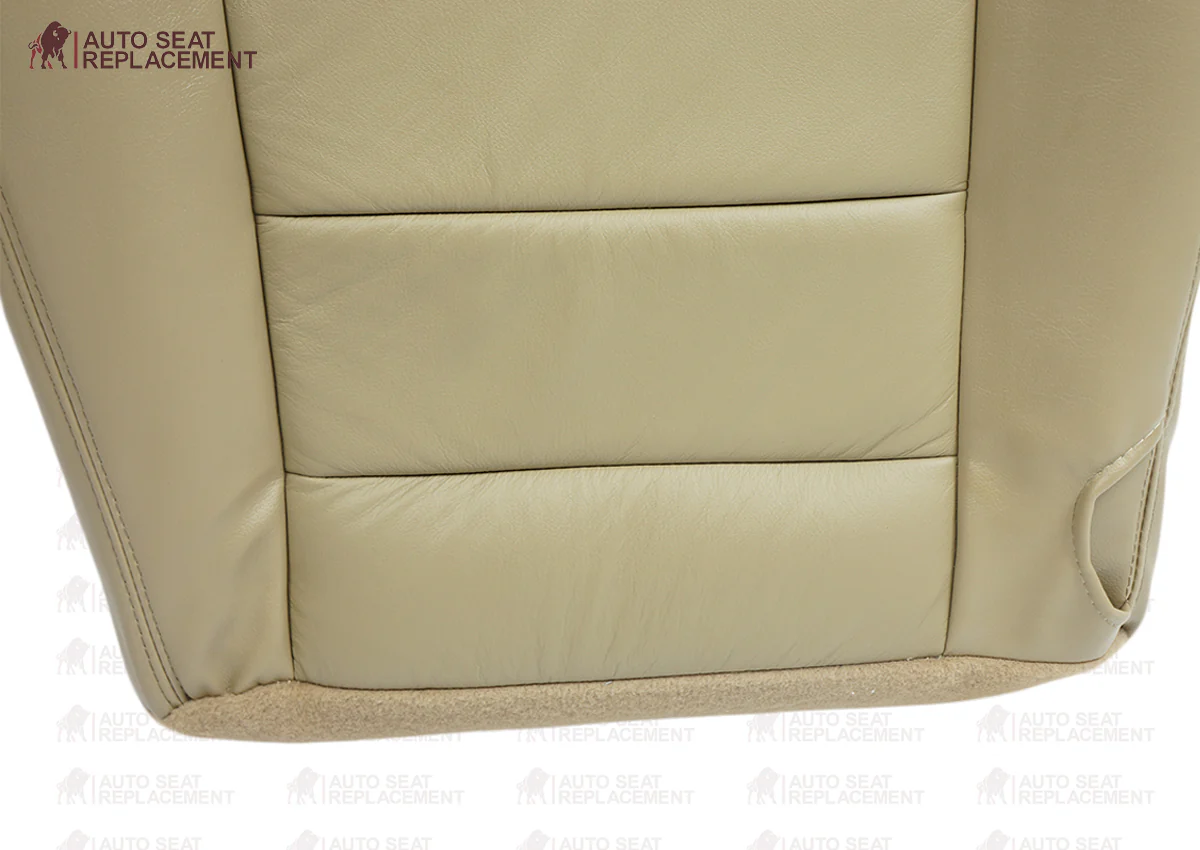 2003-2007 Ford F250 F350 Lariat Seat Cover in Tan: Choose Leather or Vinyl - Image 18