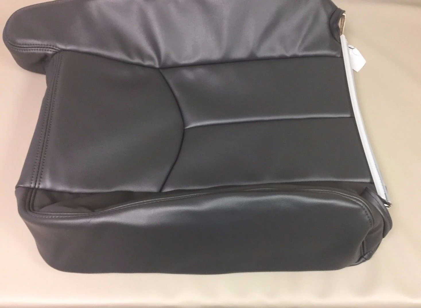 2003-2007 GMC Sierra Seat Cover in Dark Gray: Choose Leather or Vinyl - Image 10