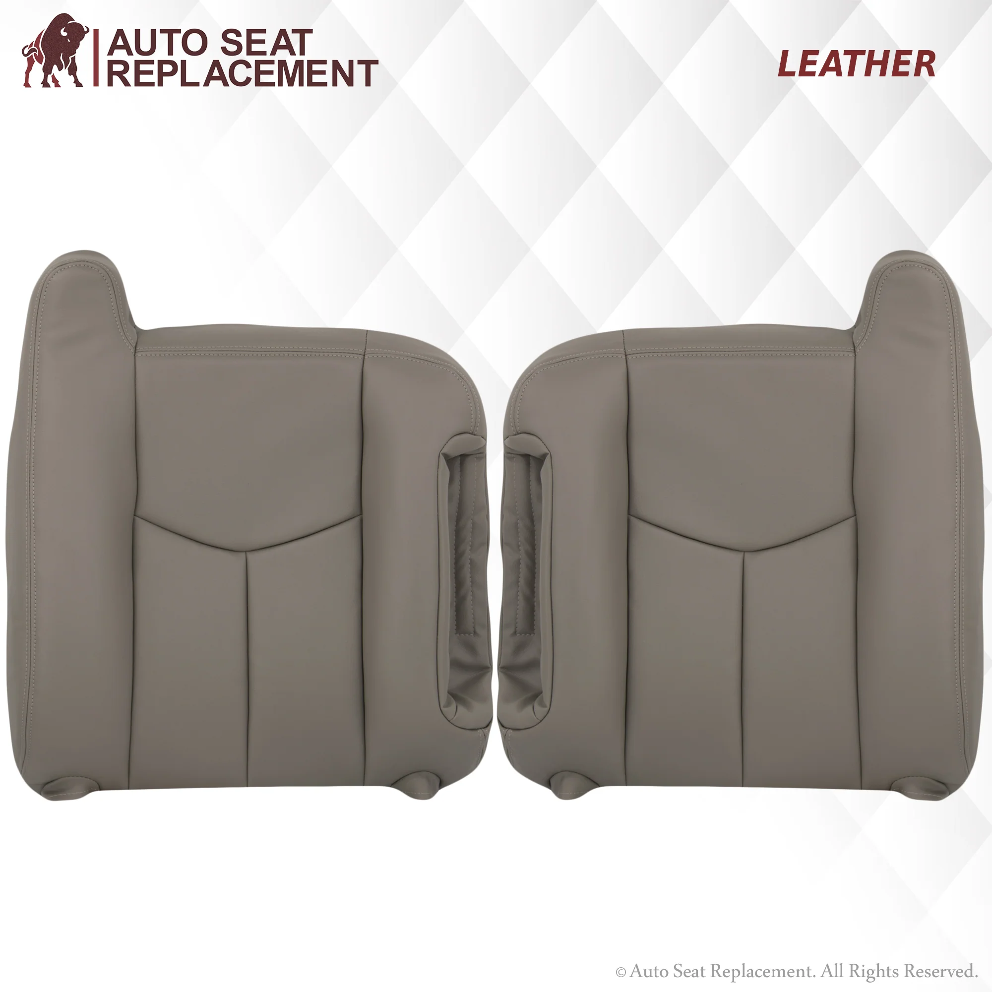 2003-2007 GMC Yukon Seat Cover In Light Gray: (pewter) Choose From Variation - Image 28