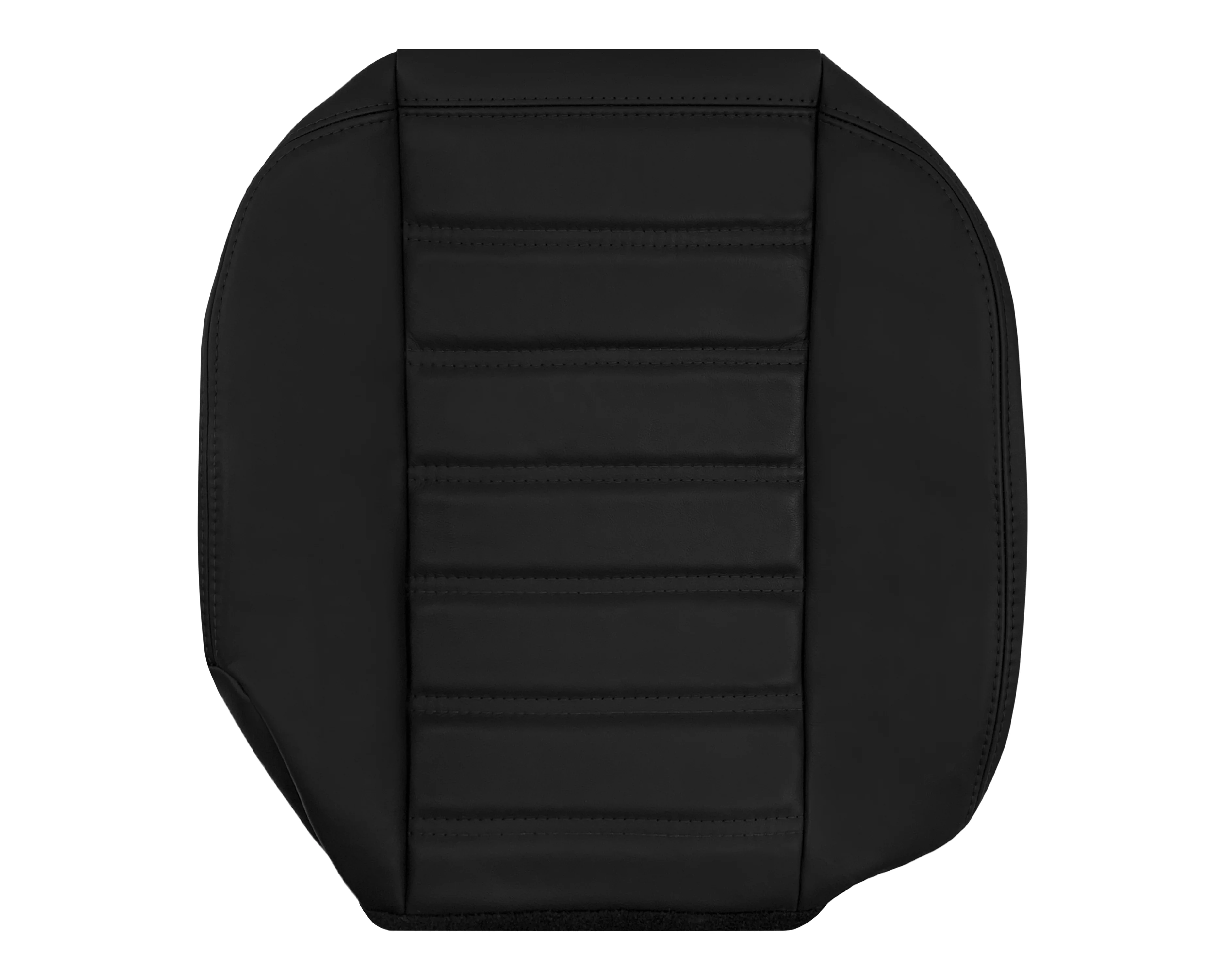 2003 - 2007 Hummer H2 SUV SUT Adventure LEATHER Seat Cover: Ebony Black - Image 31