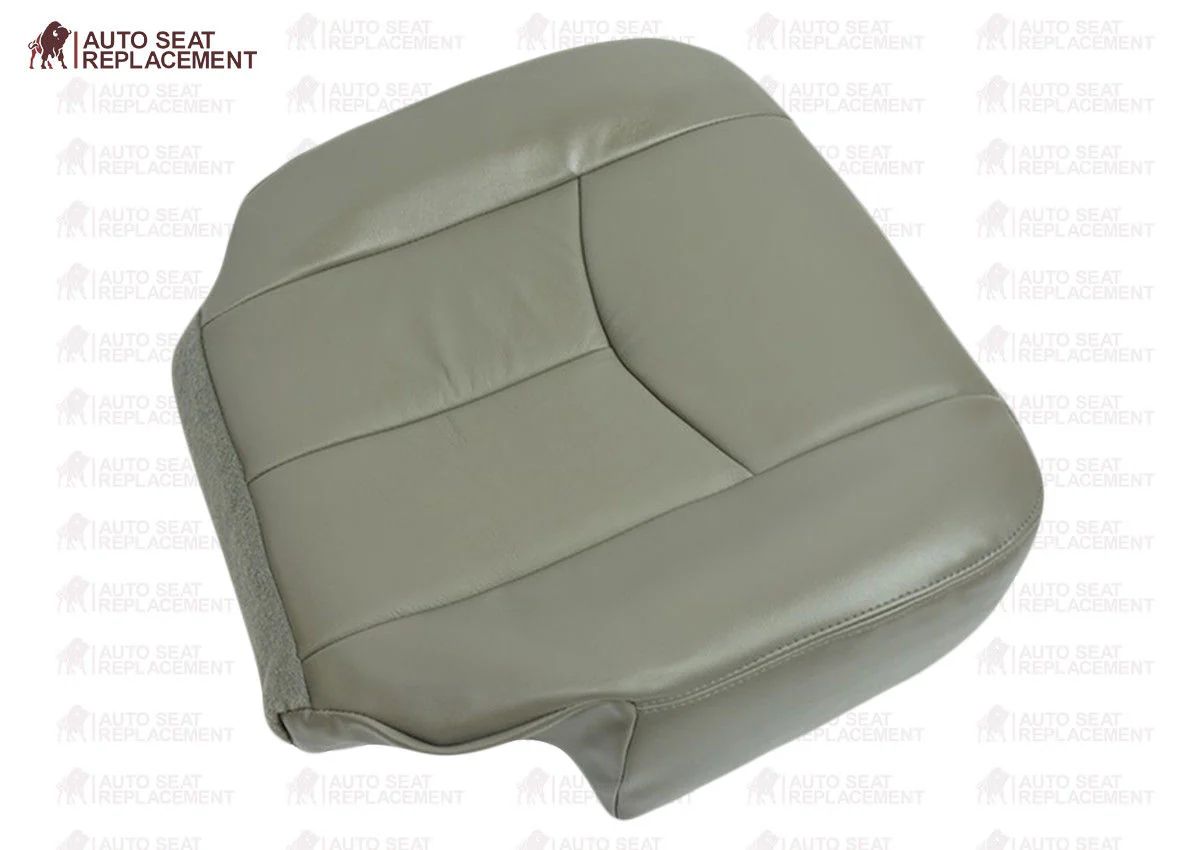 2003 To 2006 Chevy Tahoe Suburban Driver & Passenger Bottom Leather Seat Cover - Image 12