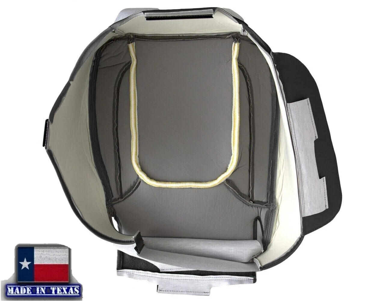 2004 2005 Dodge Ram 1500 2500 3500 Laramie Bottom Replacement Seat Cover In Dark Slate "Dark Gray" - Image 9