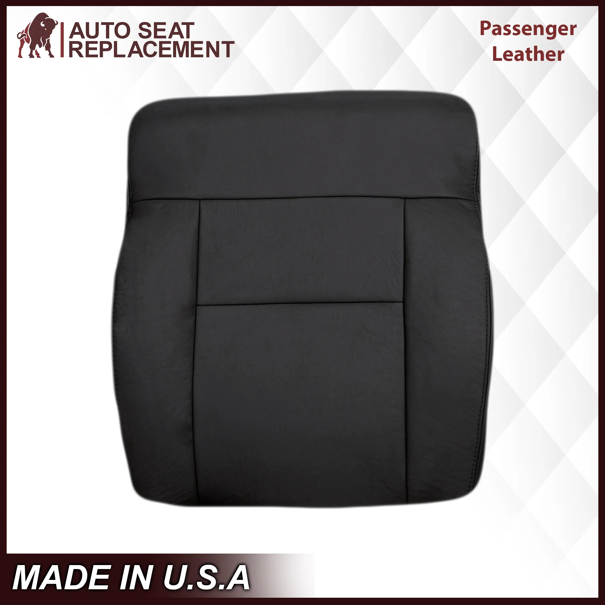 2004-2008 Ford F150 Seat Cover in Black: Choose Leather or Vinyl - Image 15