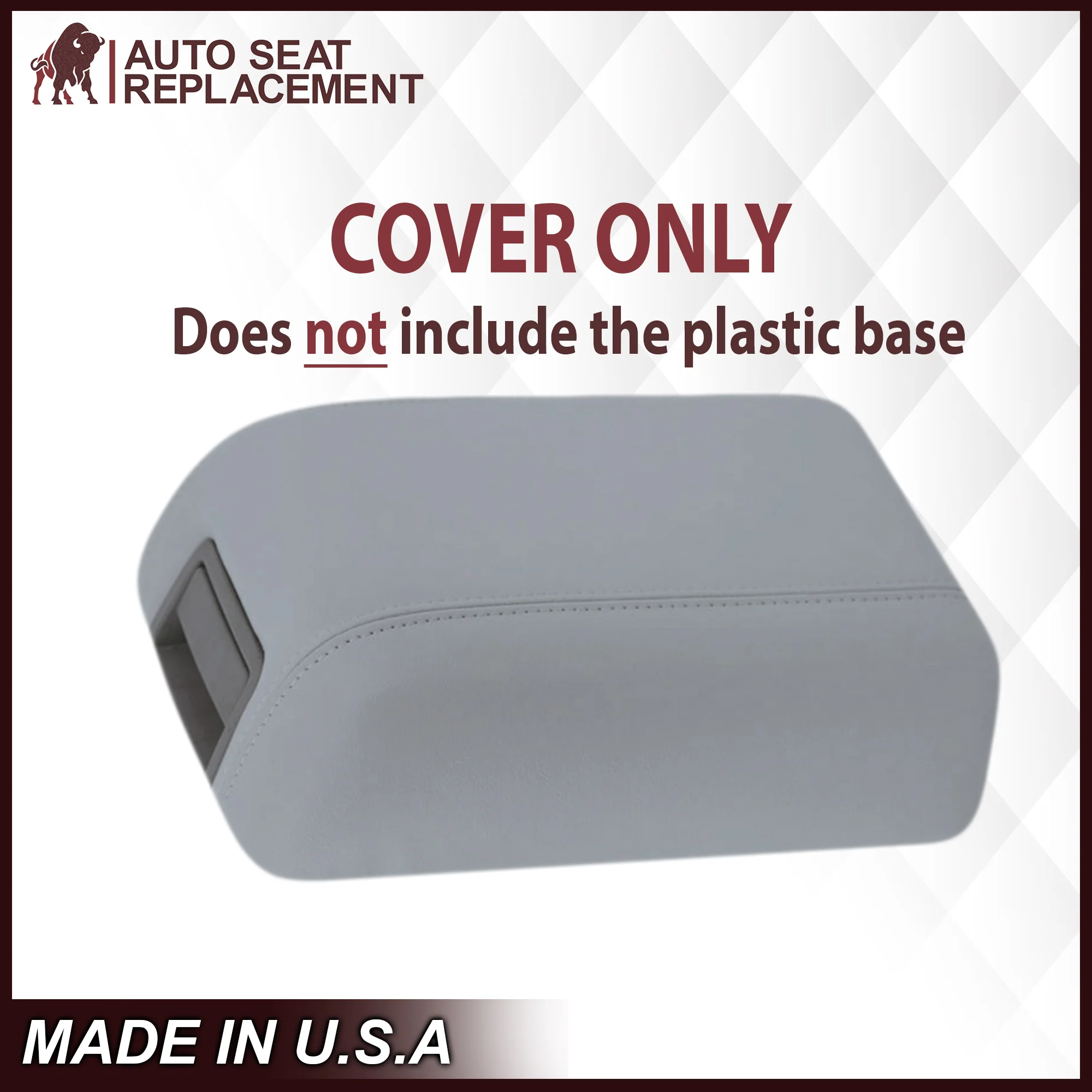 2004-2008 Ford F150 Seat Cover in Gray: Choose Leather or Vinyl - Image 31