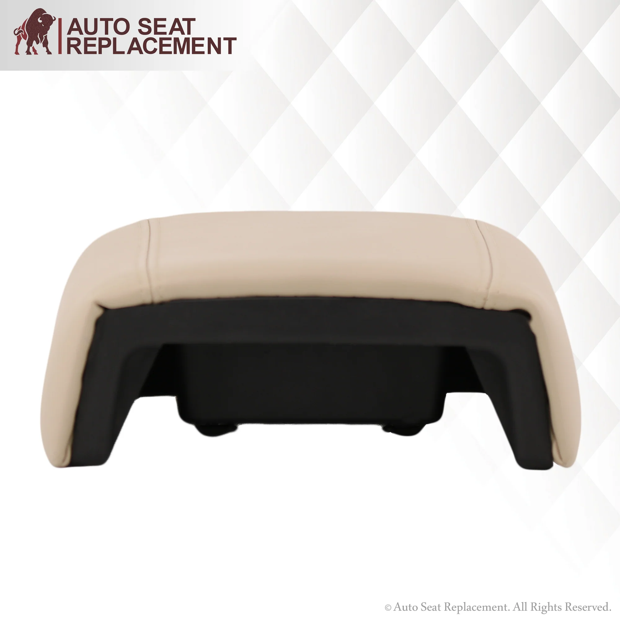 2004 Ford F150 Lariat Console Cover in Light Parchment Tan - Image 7
