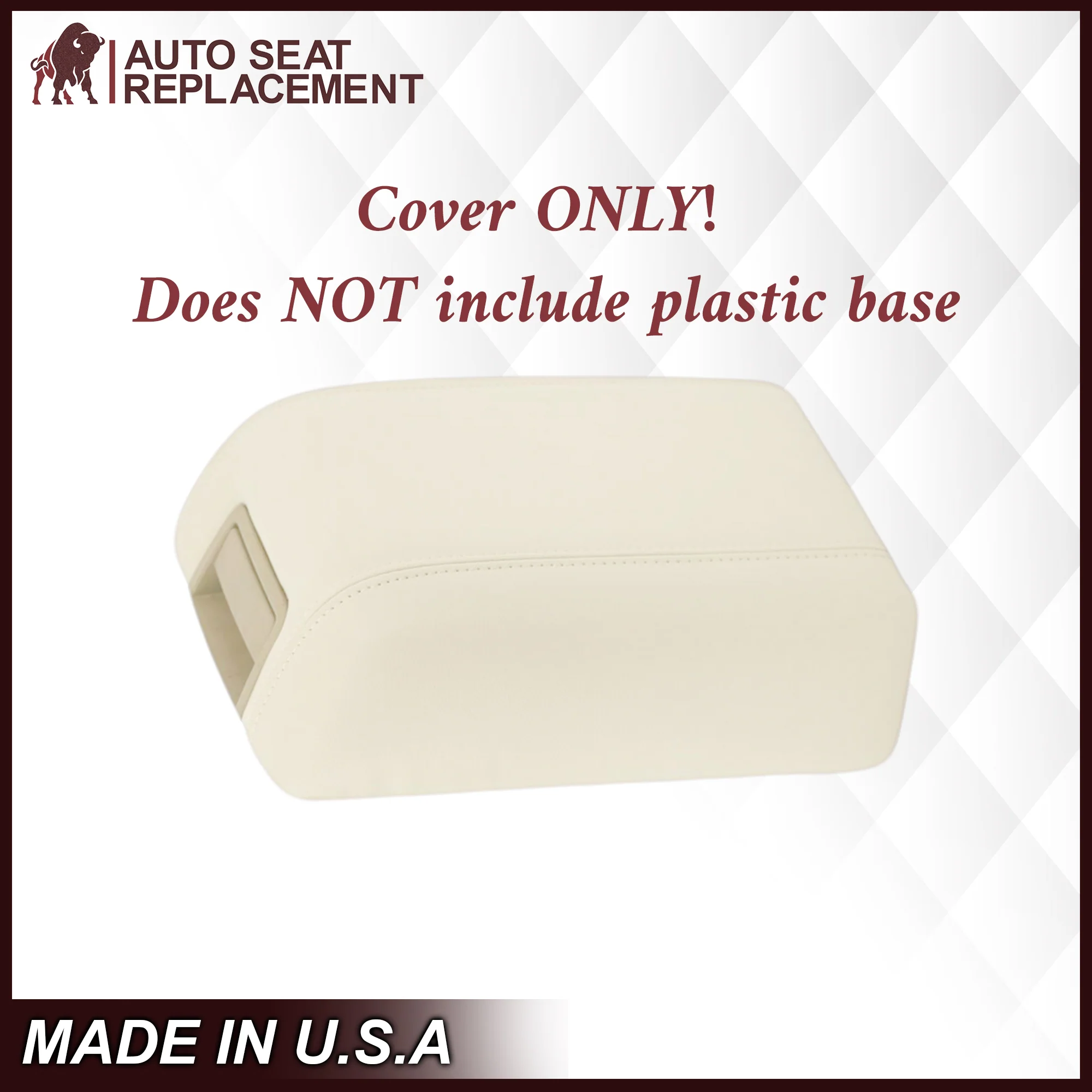 2004 Ford F150 Seat Cover in Light Parchment Tan: Choose Leather or Vinyl - Image 29