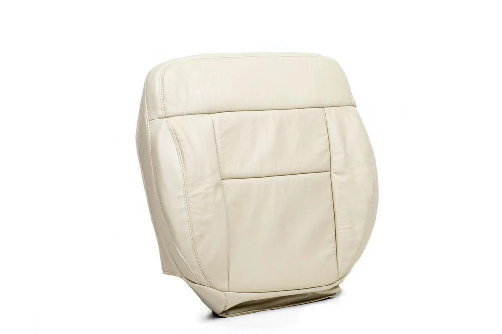 2004 Ford F150 Seat Cover in Light Parchment Tan: Choose Leather or Vinyl - Image 4