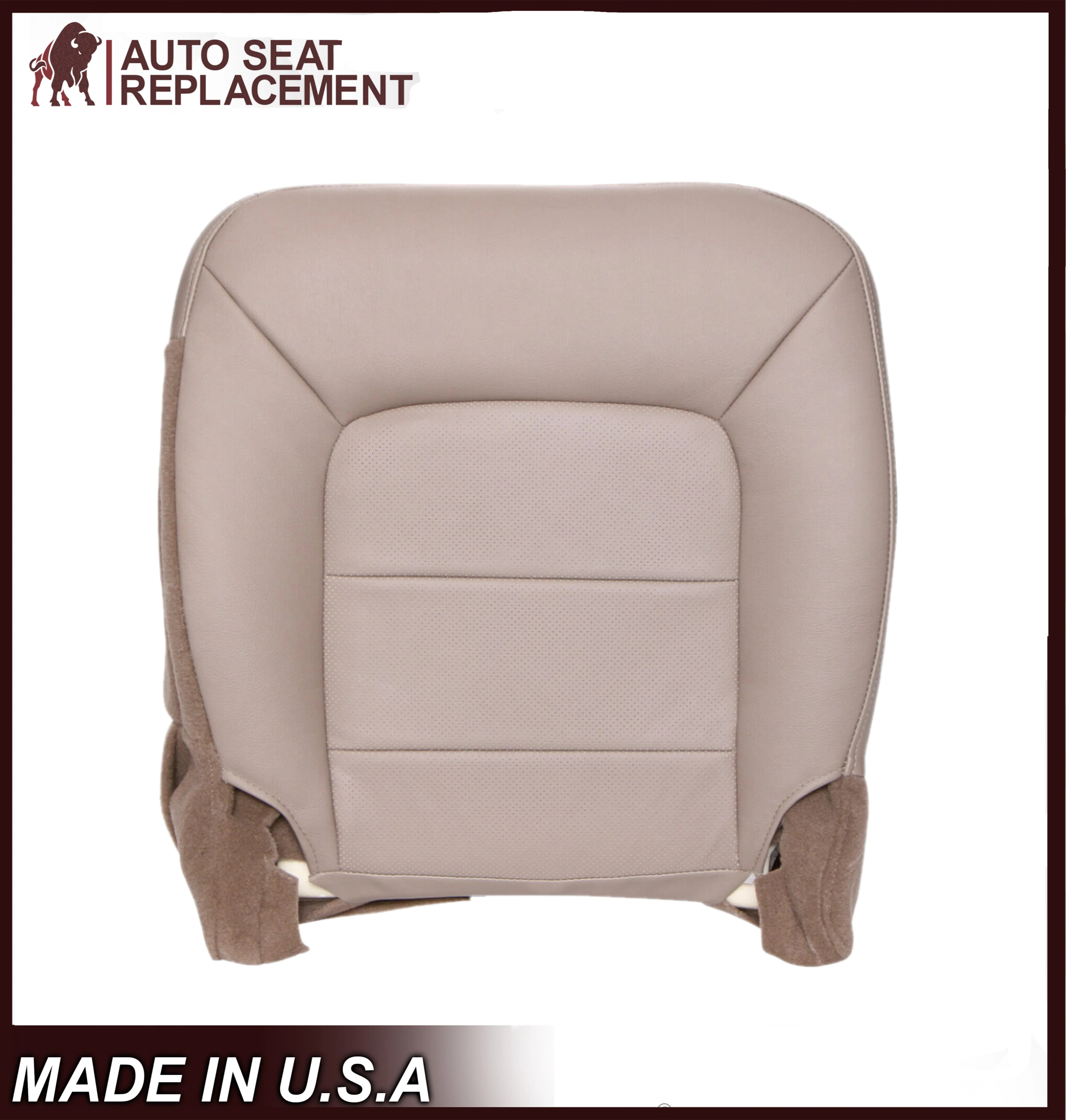 2005 2006 Ford Expedition Limited Perforated Tan Seat Covers: Choose Leather or Vinyl - Image 8